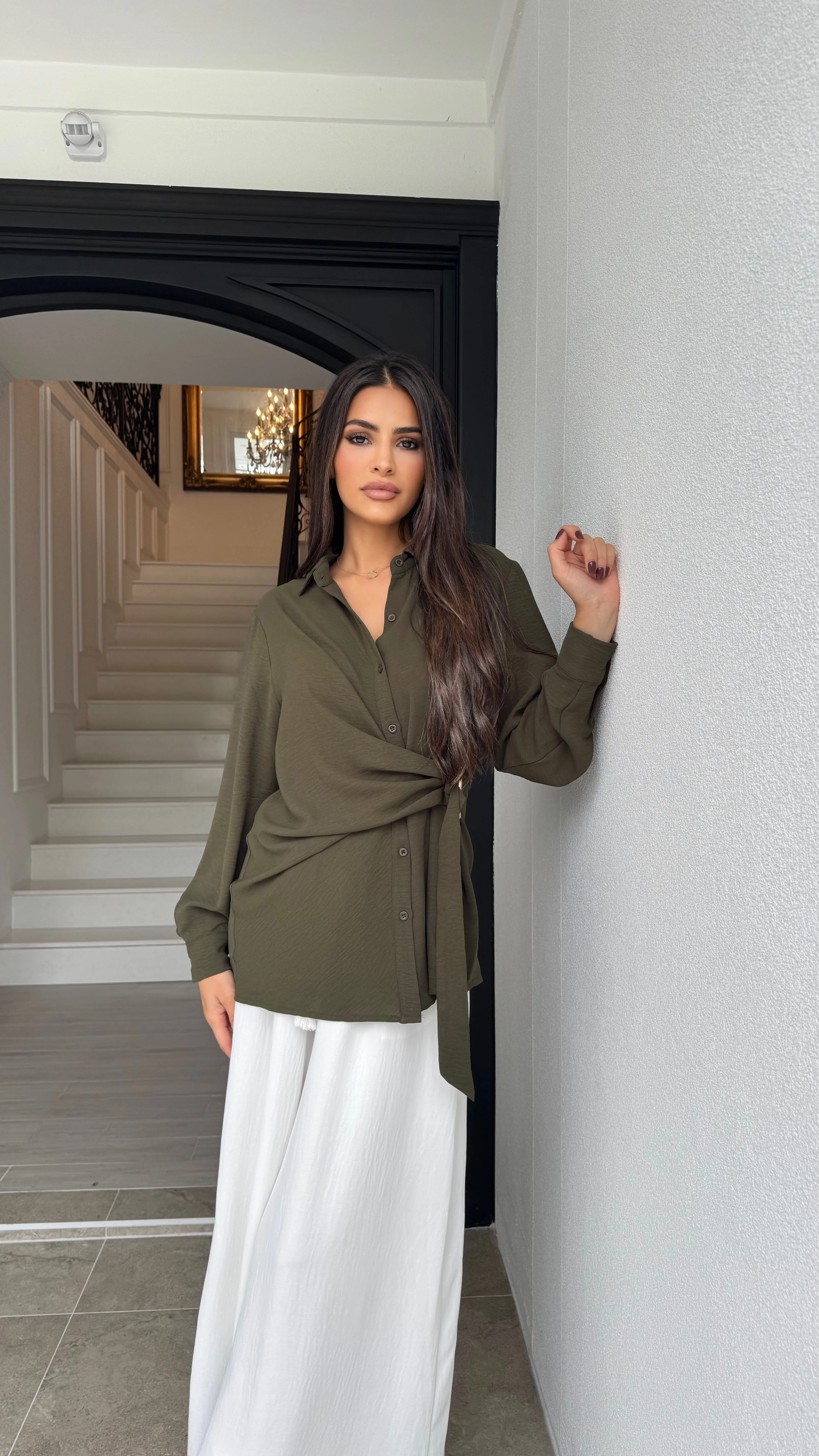 Gold Buckle Blouse - Image 4