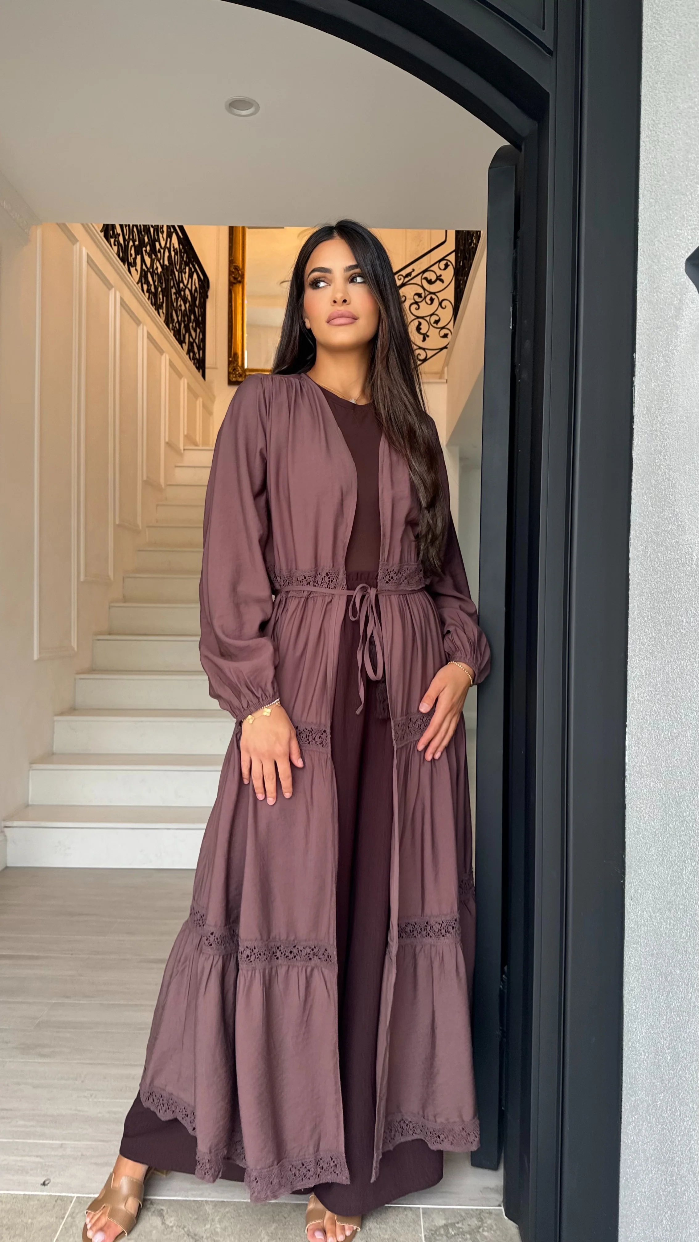 Alira Lace Detail Cape - Image 17