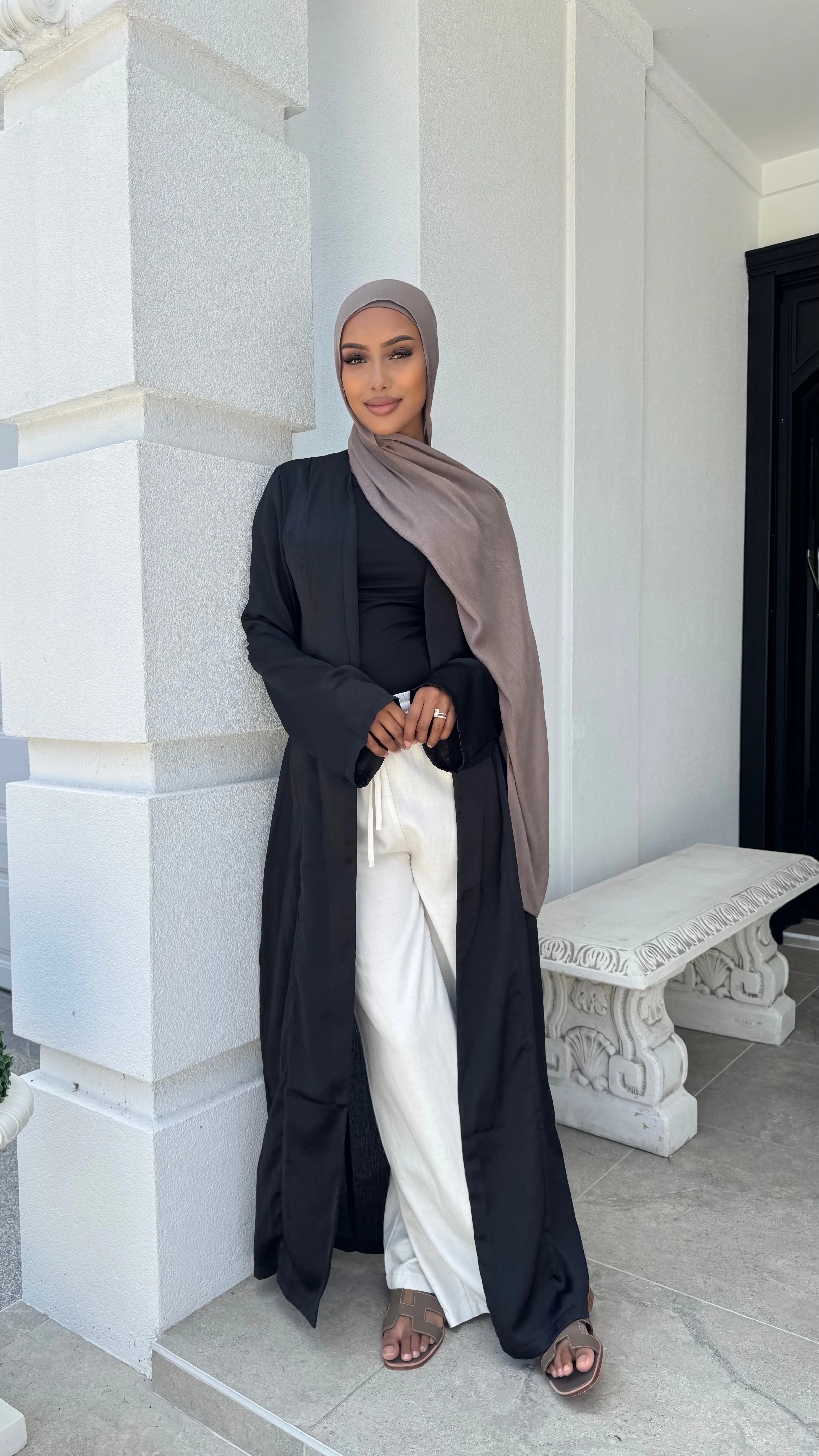 Alira Satin Drape Cape - Image 12