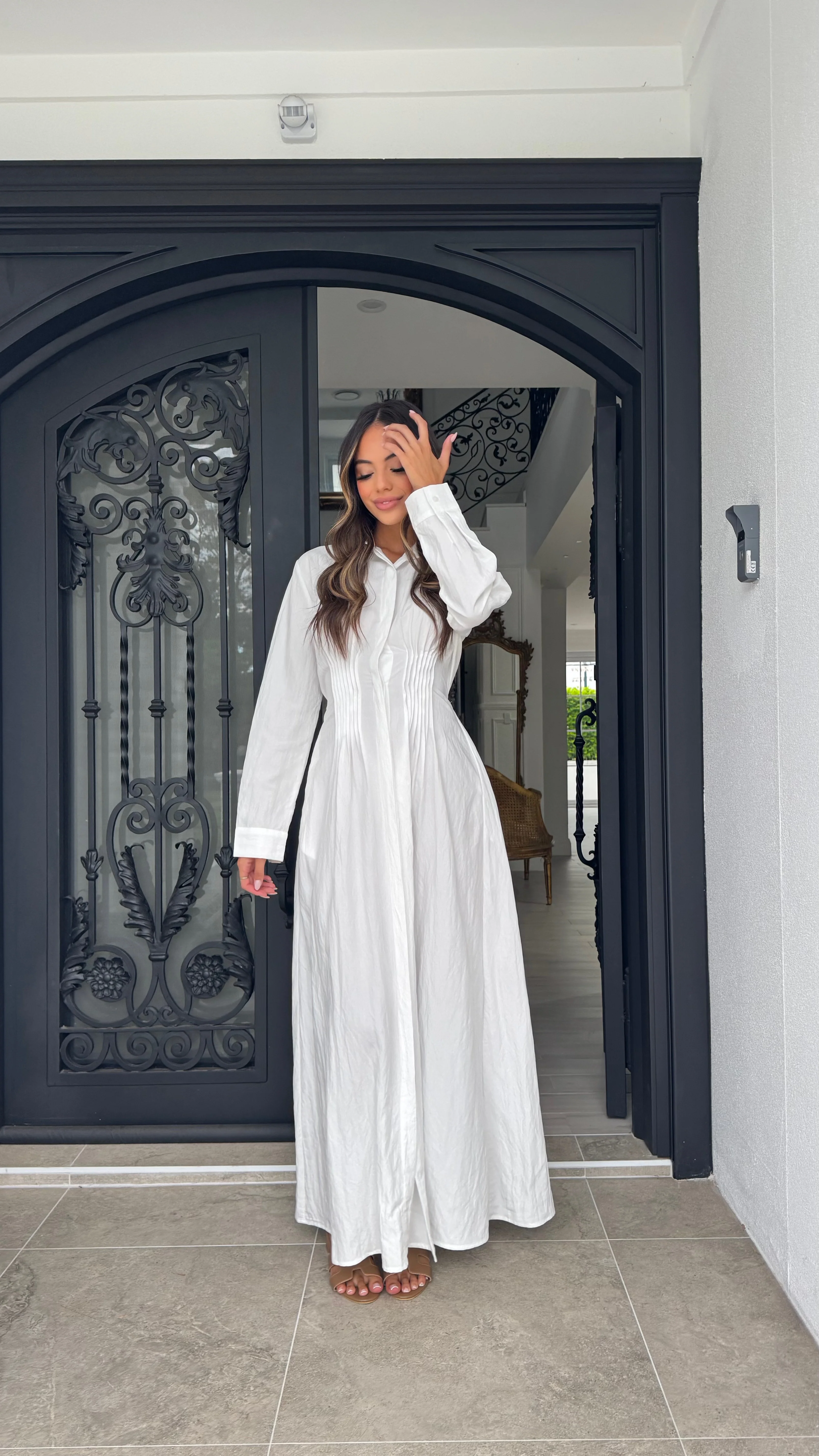 Alira waist pleat maxi - Image 17