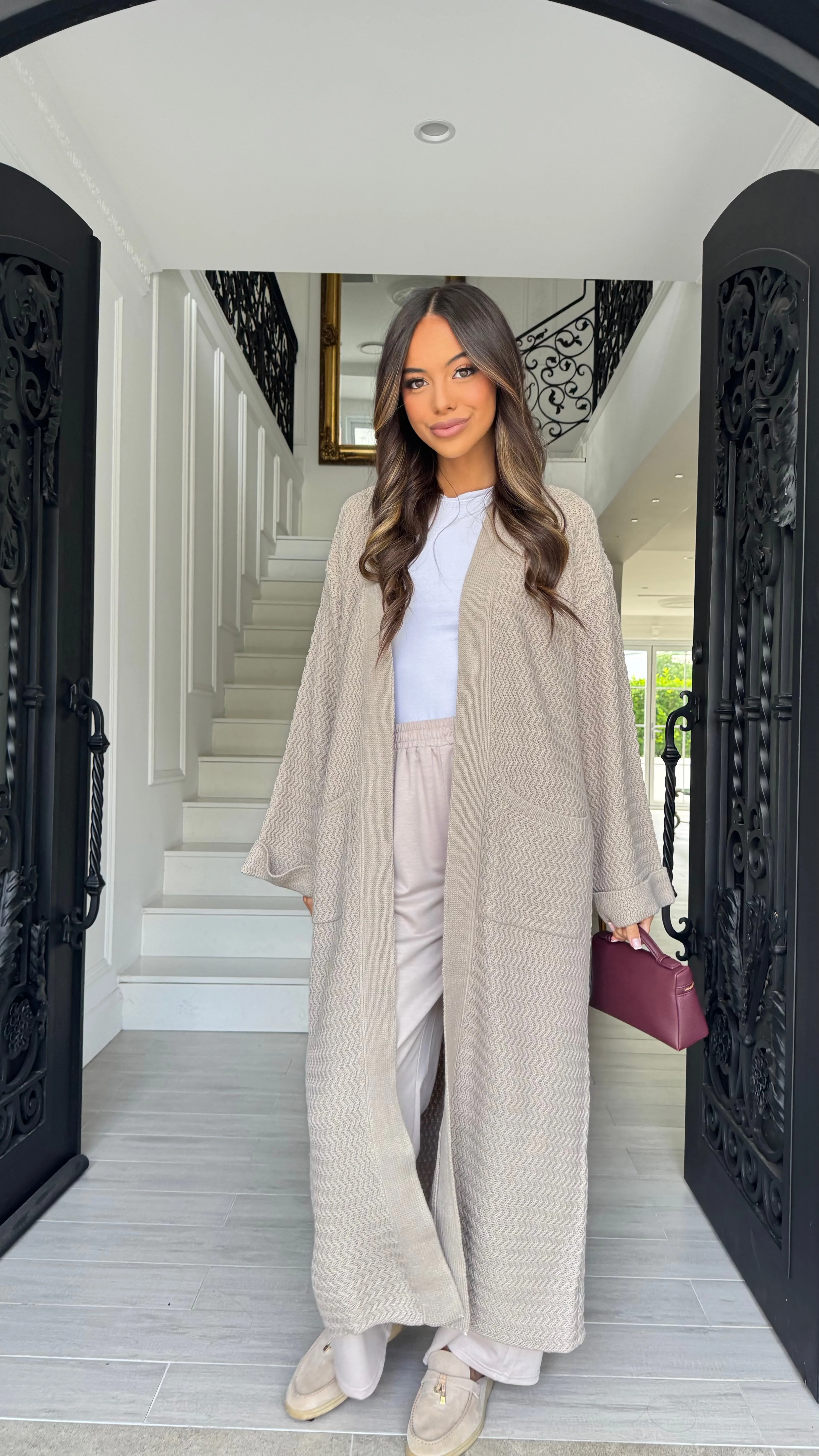 Oversized knit cardigan - Image 14