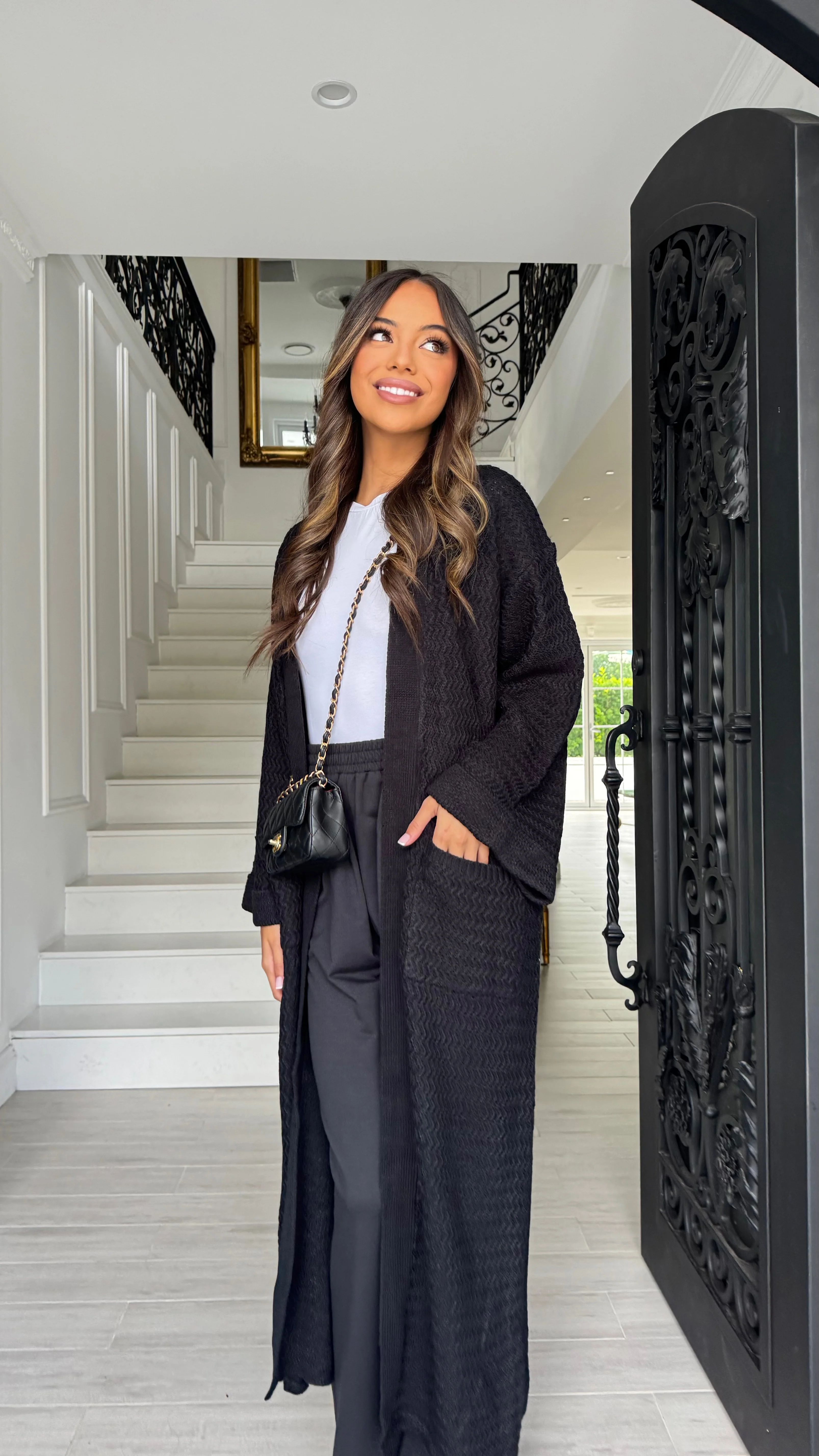 Oversized knit cardigan - Image 15
