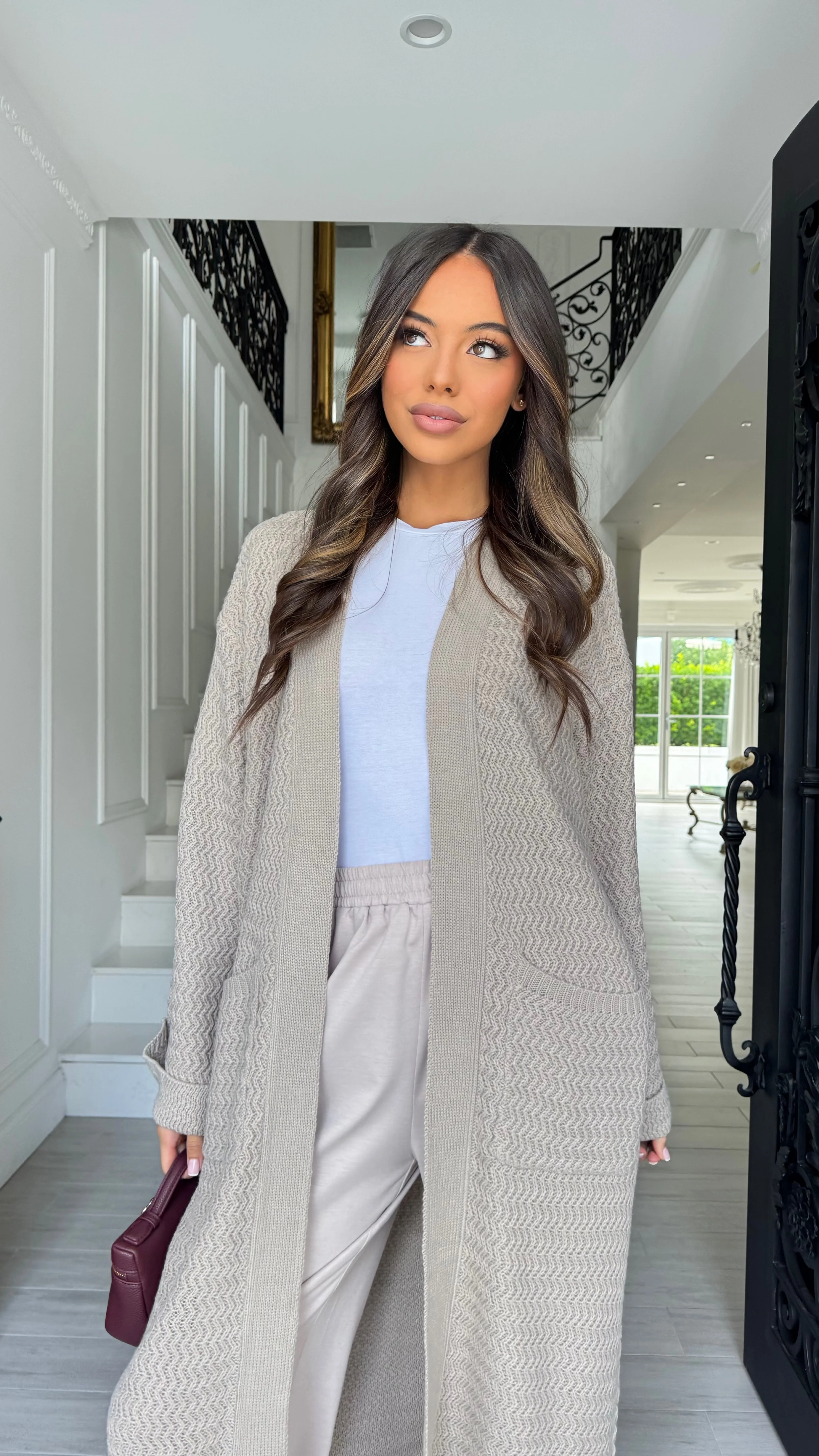 Oversized knit cardigan - Image 21