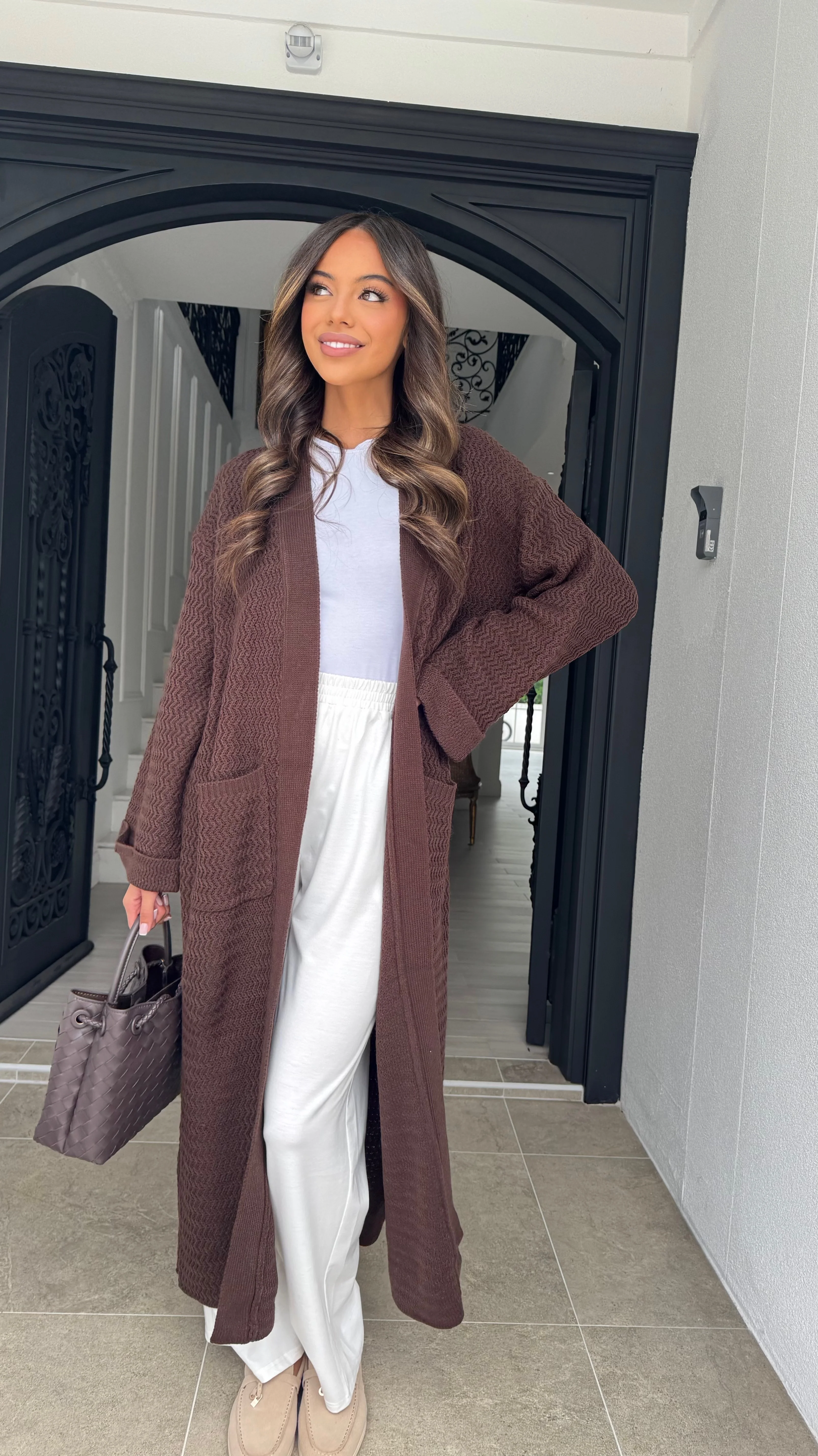 Oversized knit cardigan - Image 5