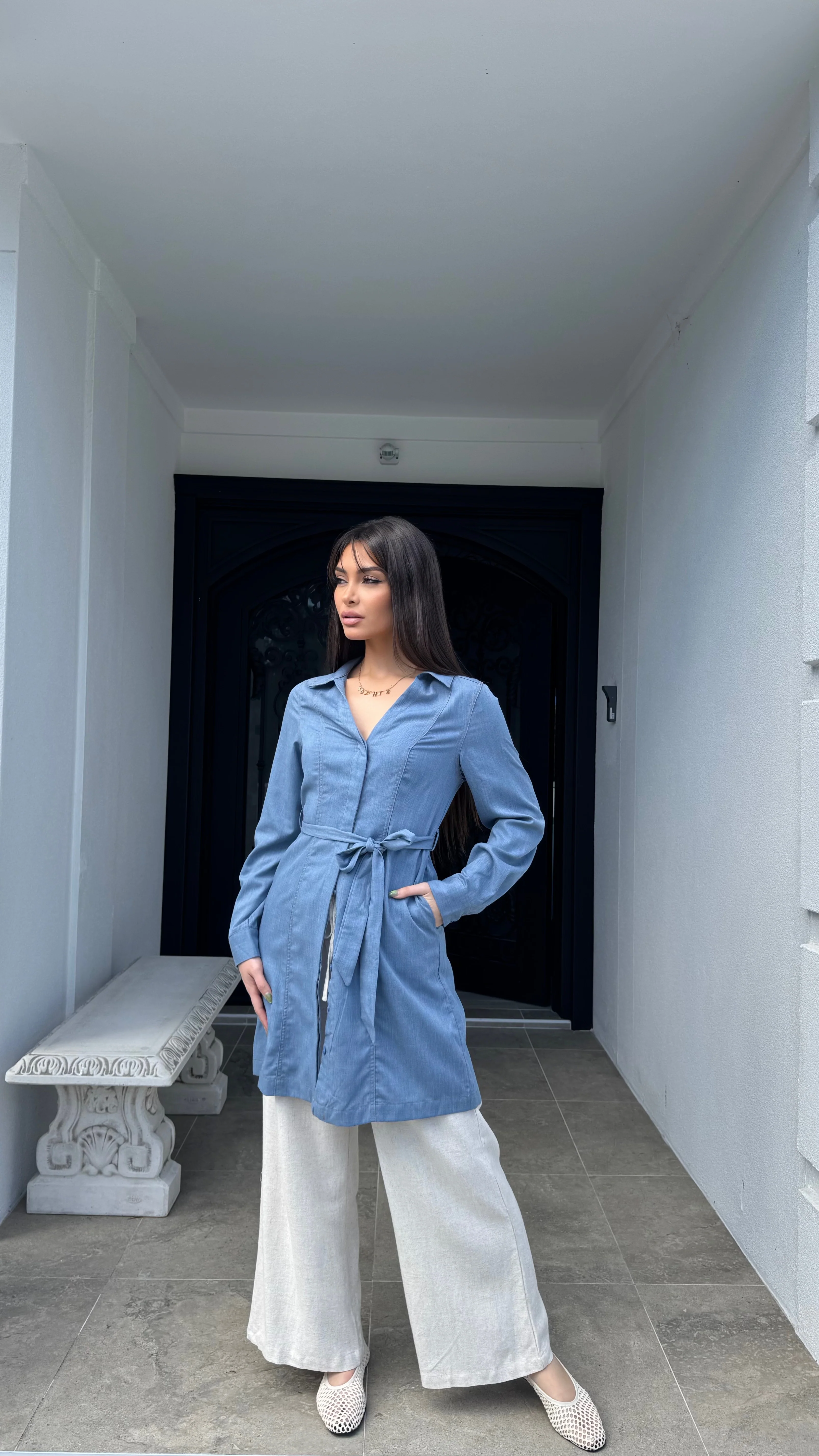 Chambray tunic - Image 3