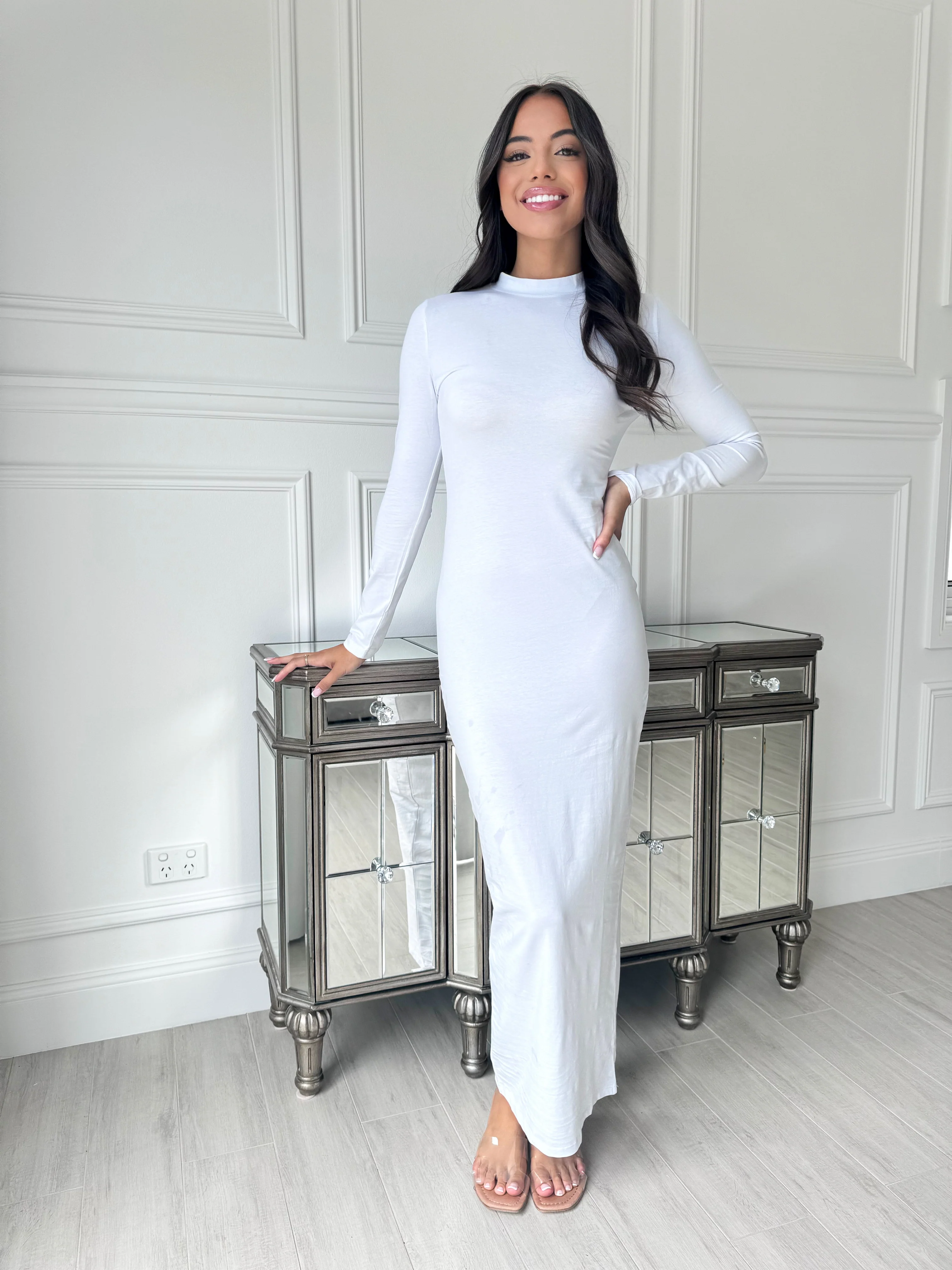 Long Sleeve Bodycon Dress - Image 11