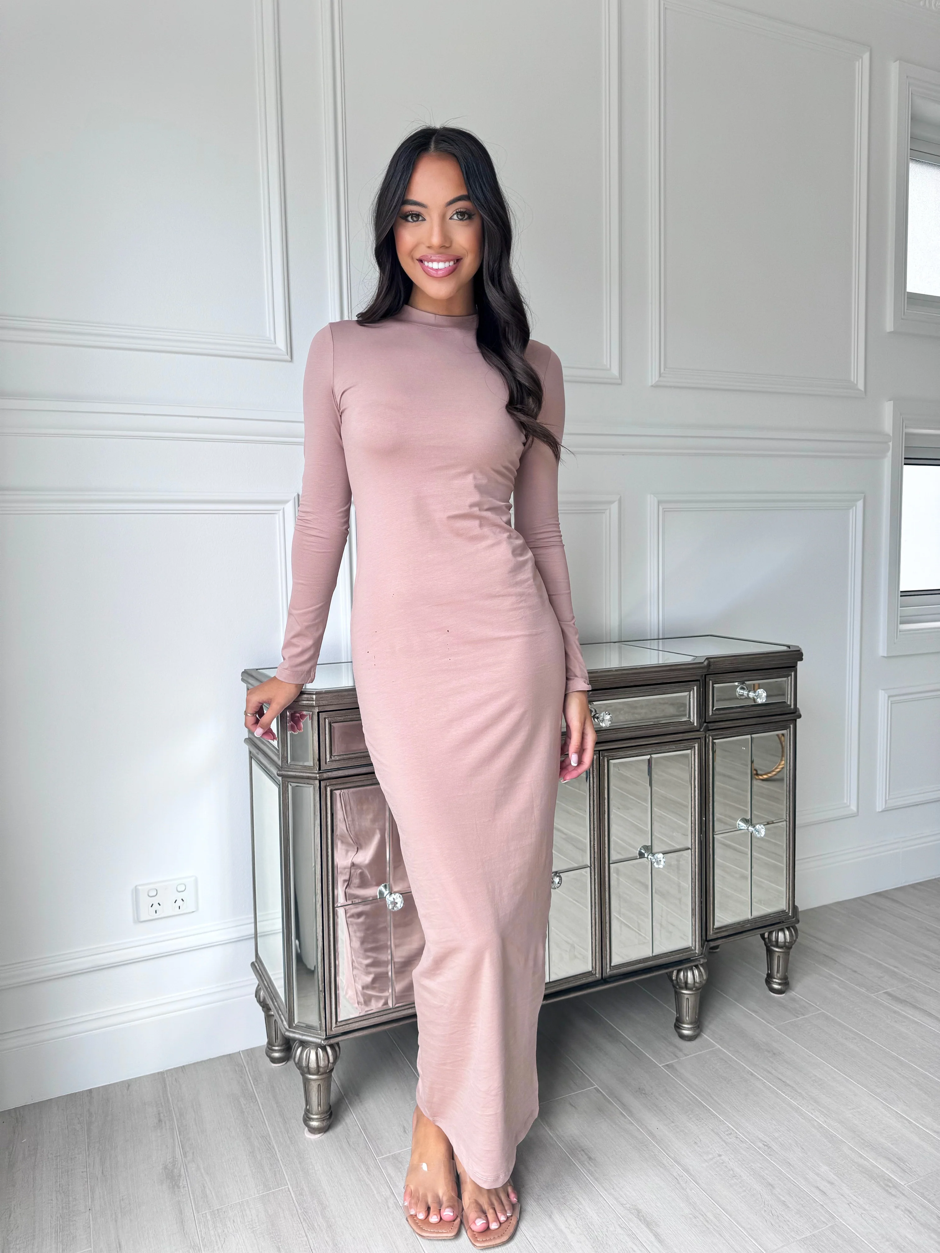 Long Sleeve Bodycon Dress - Image 6