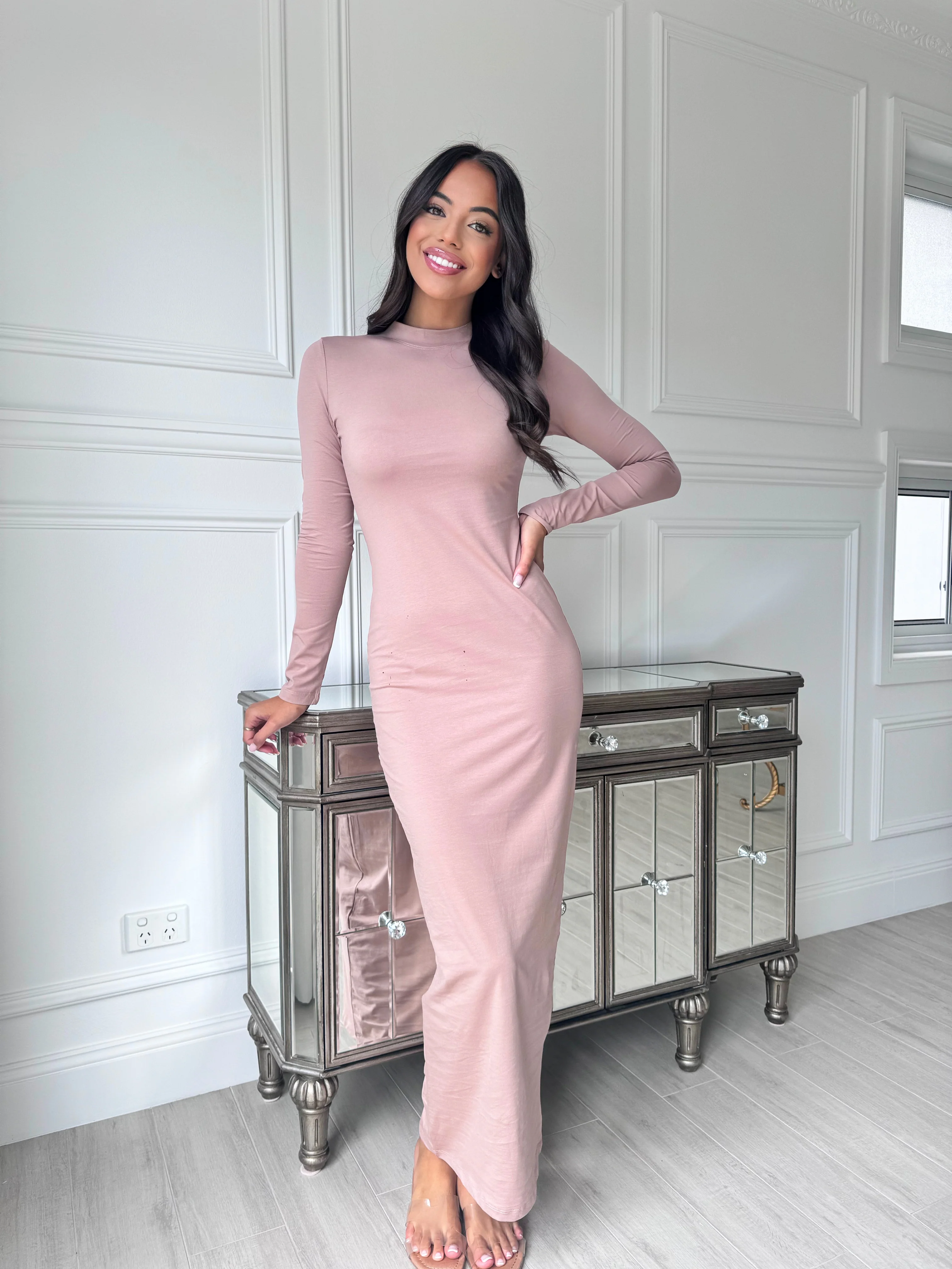 Long Sleeve Bodycon Dress - Image 8
