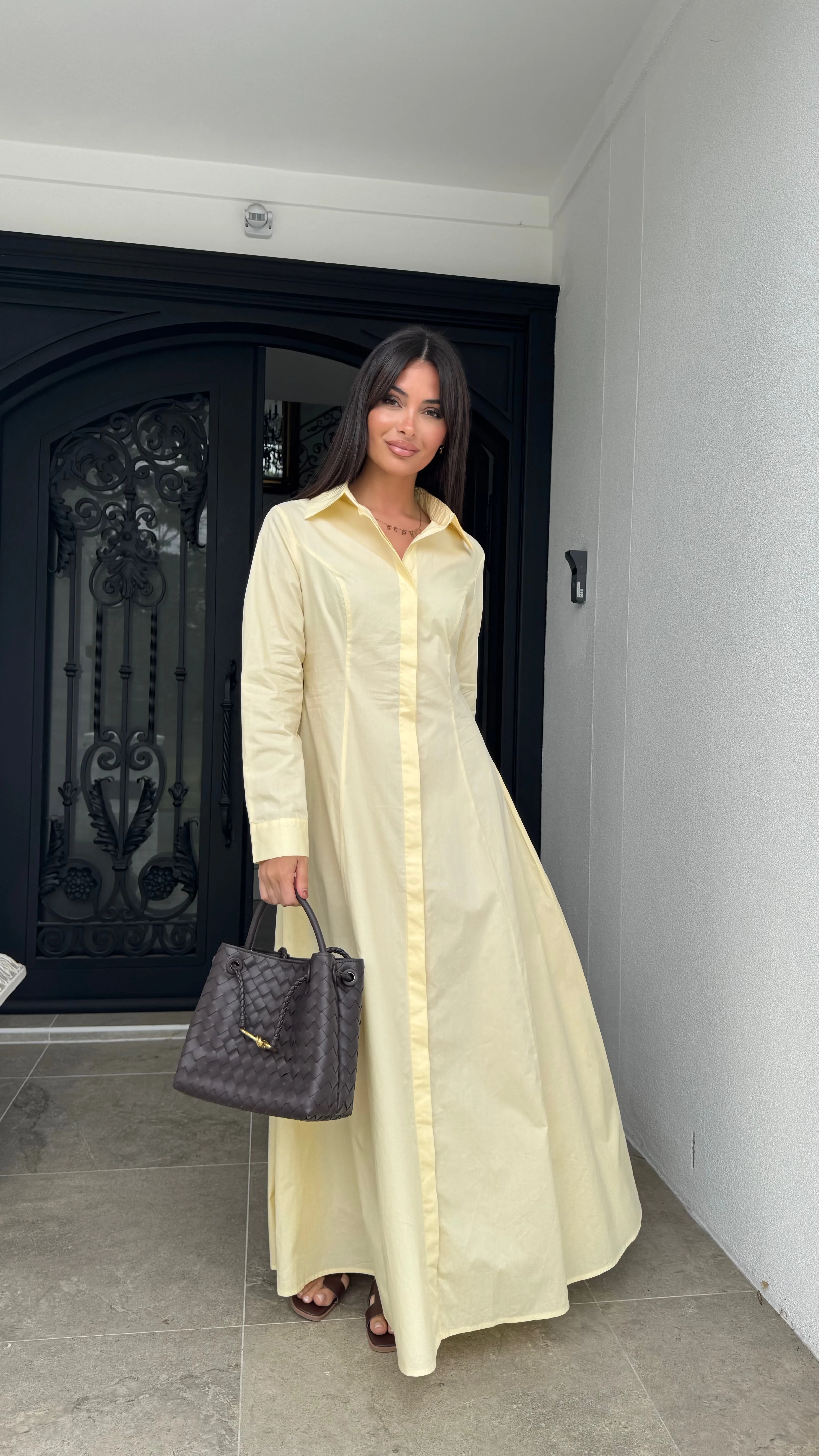 Effortless shirt dress