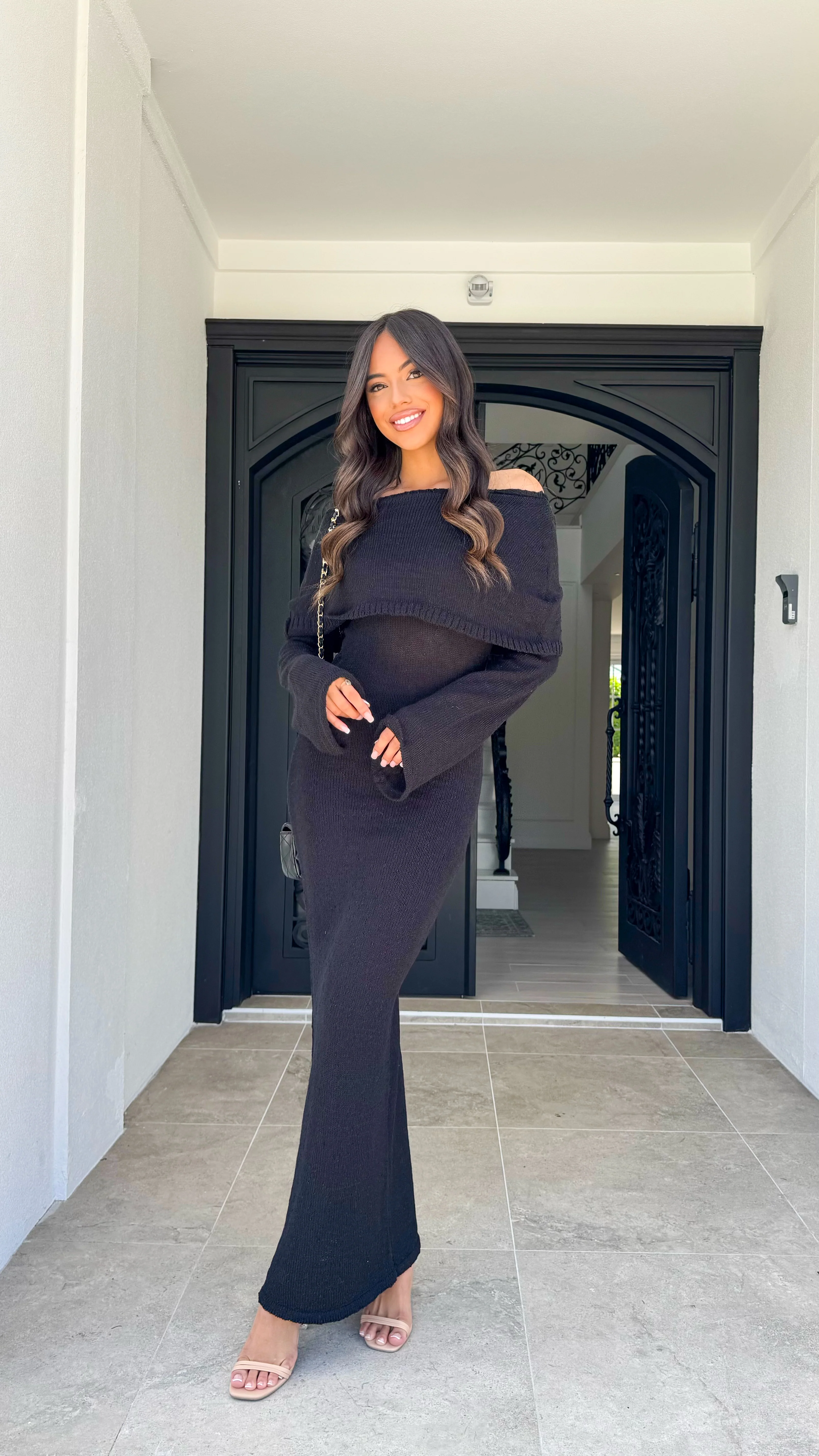 Glam off shoulder dress - Image 3