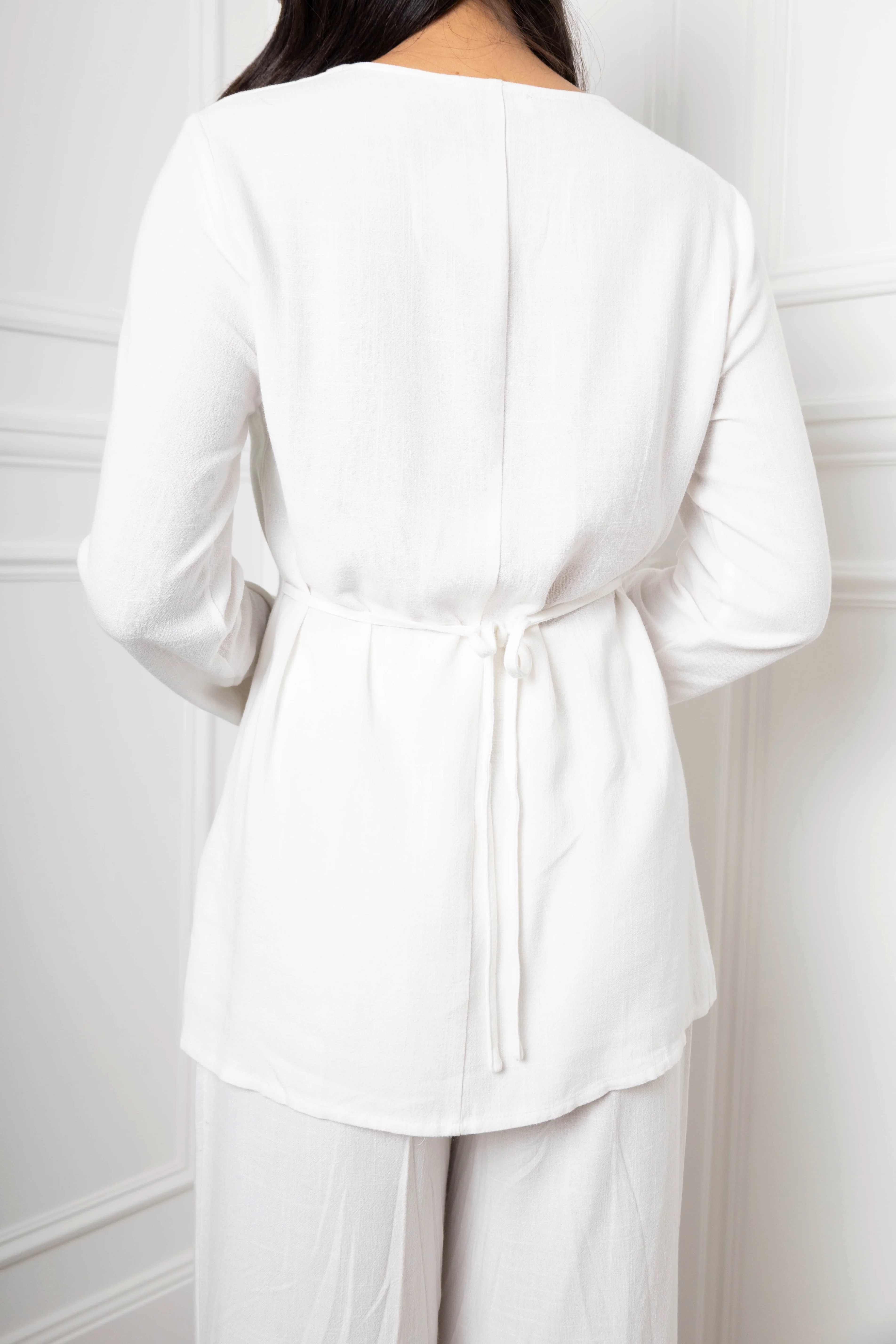 Linen Casual button set - Image 13