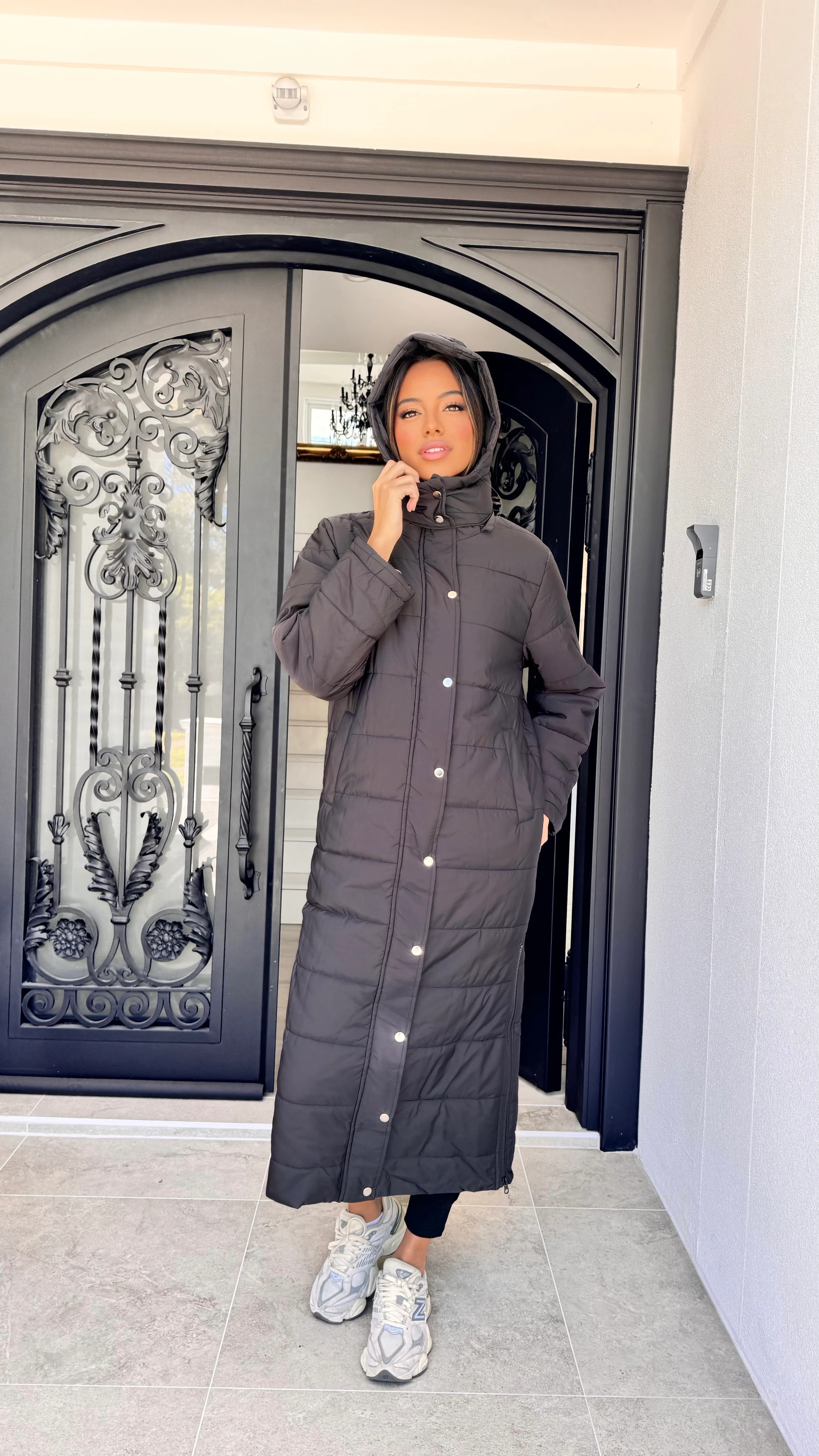 Longline puffer jacket - Image 3