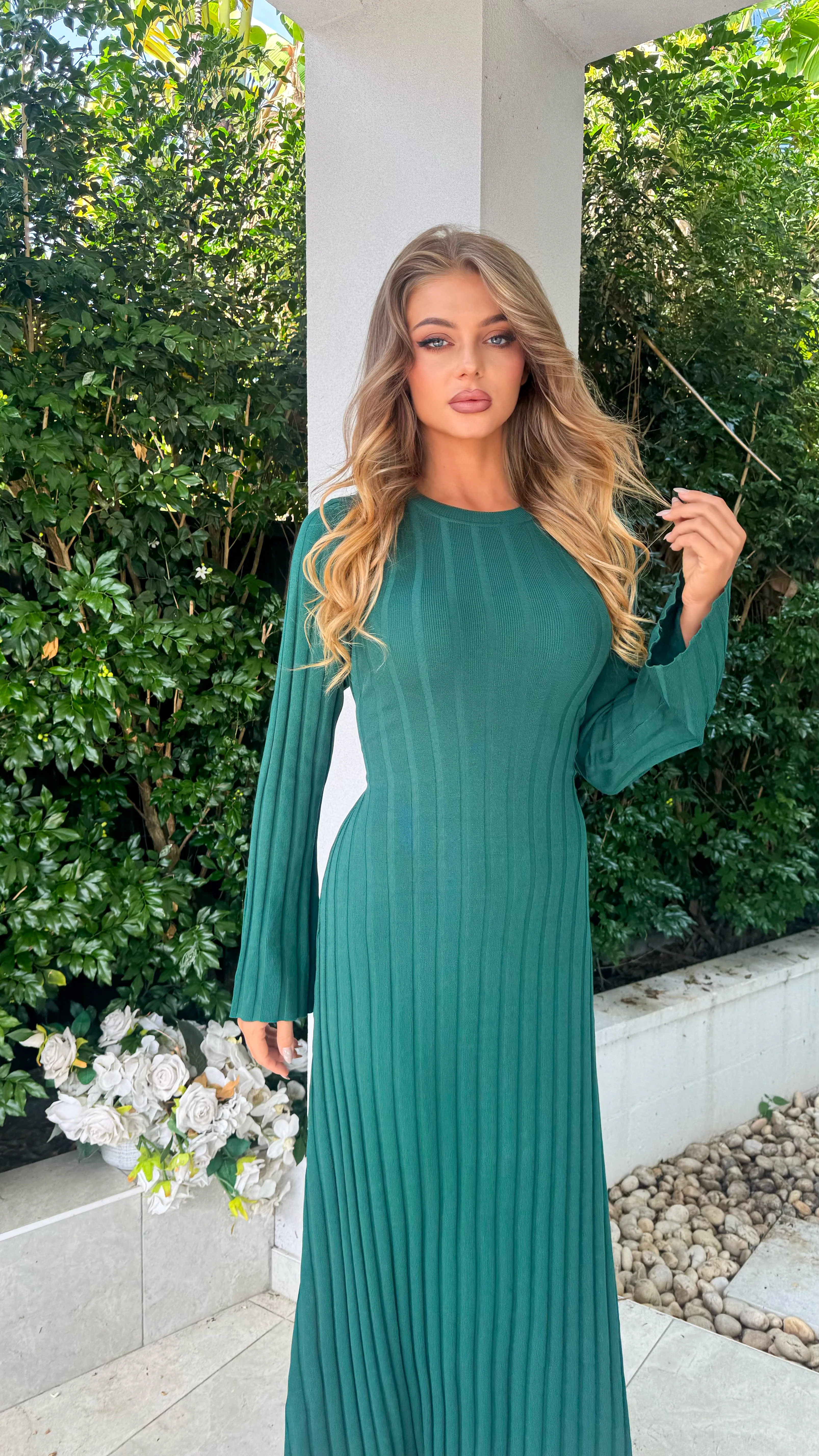 Miorah bell sleeve Dress - Image 8