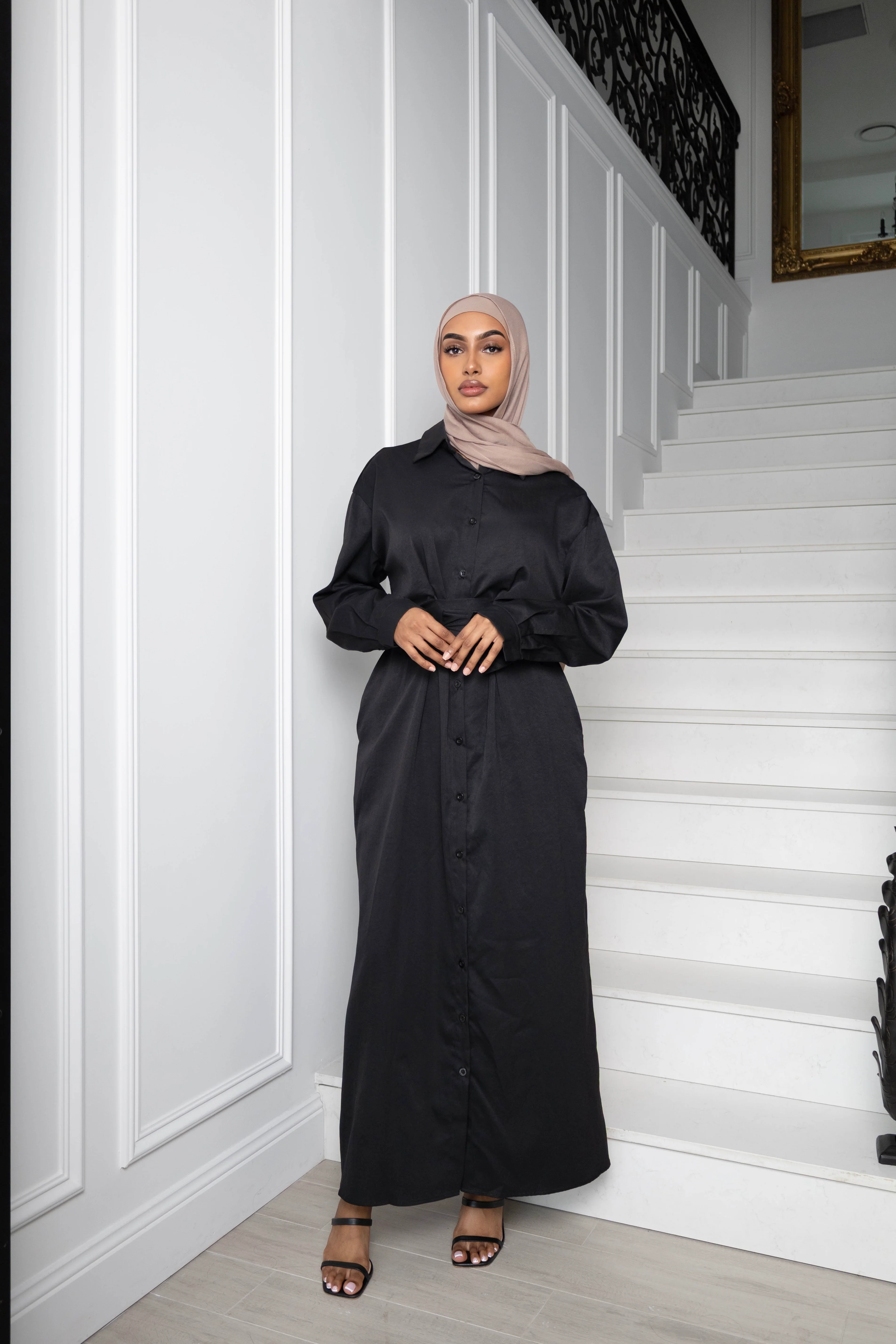 Nadirah unique belted maxi - Image 16