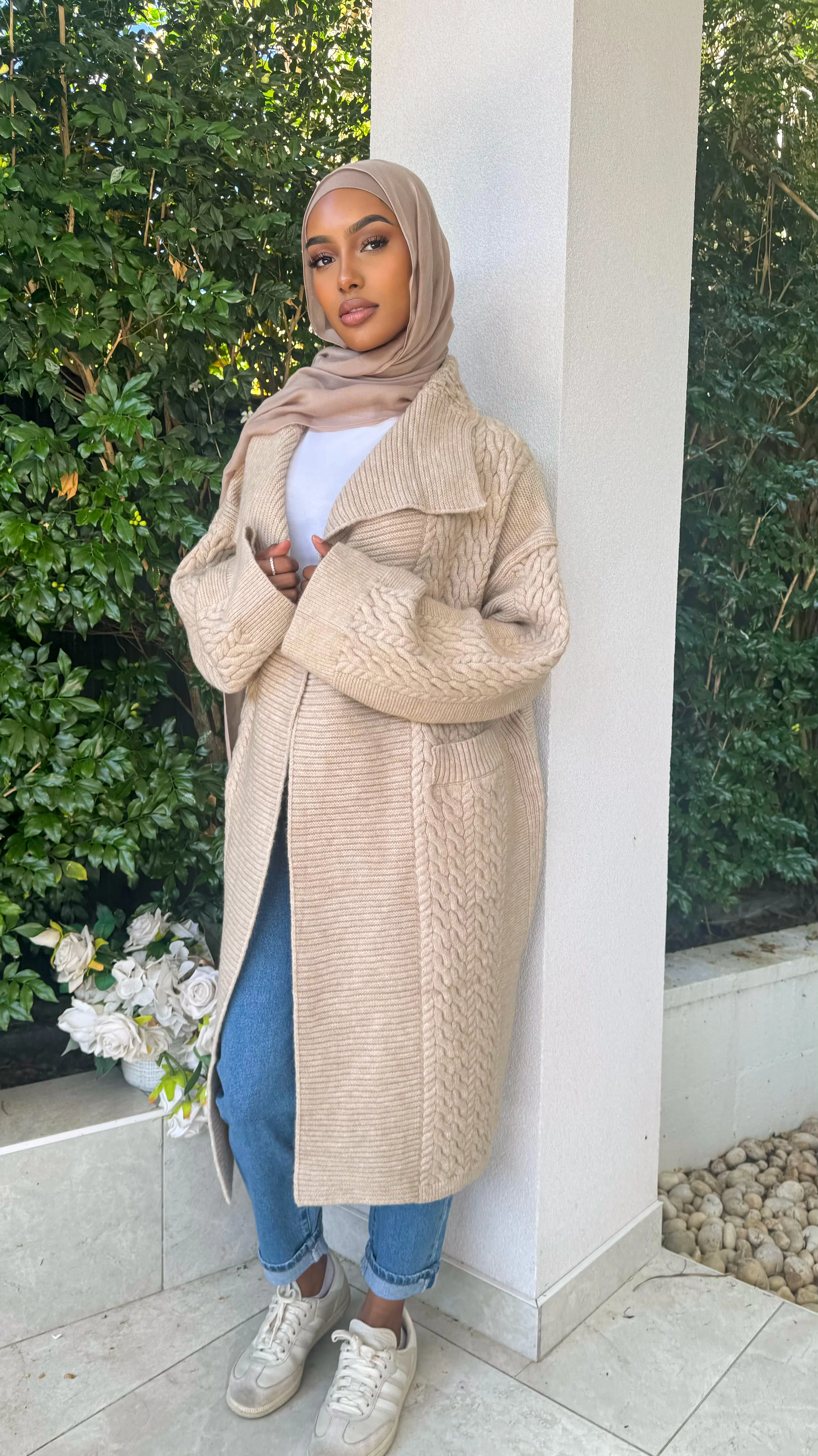 Pattern Knit Cardigan - Image 9
