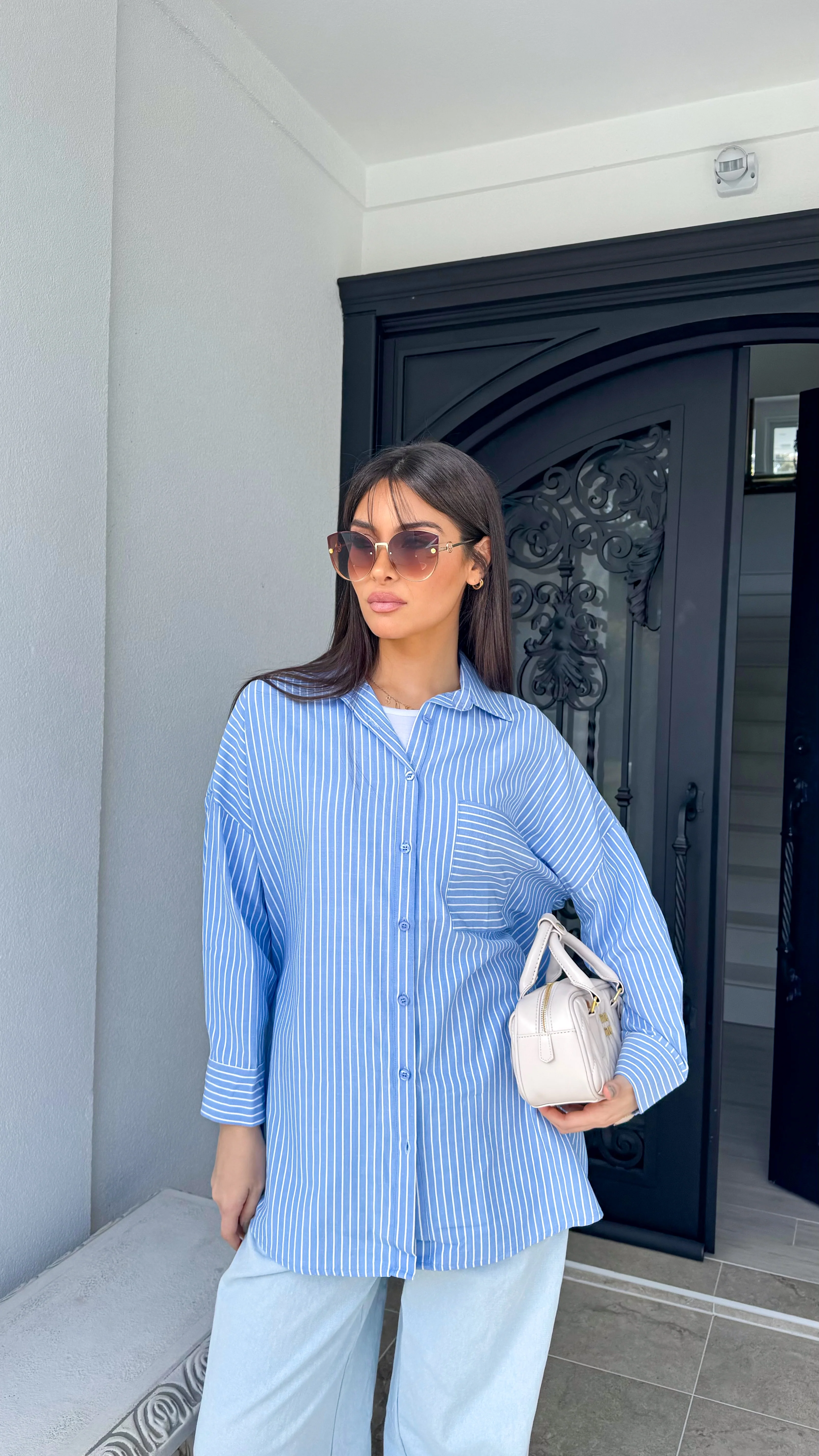 Pinstripe shirt - Image 3