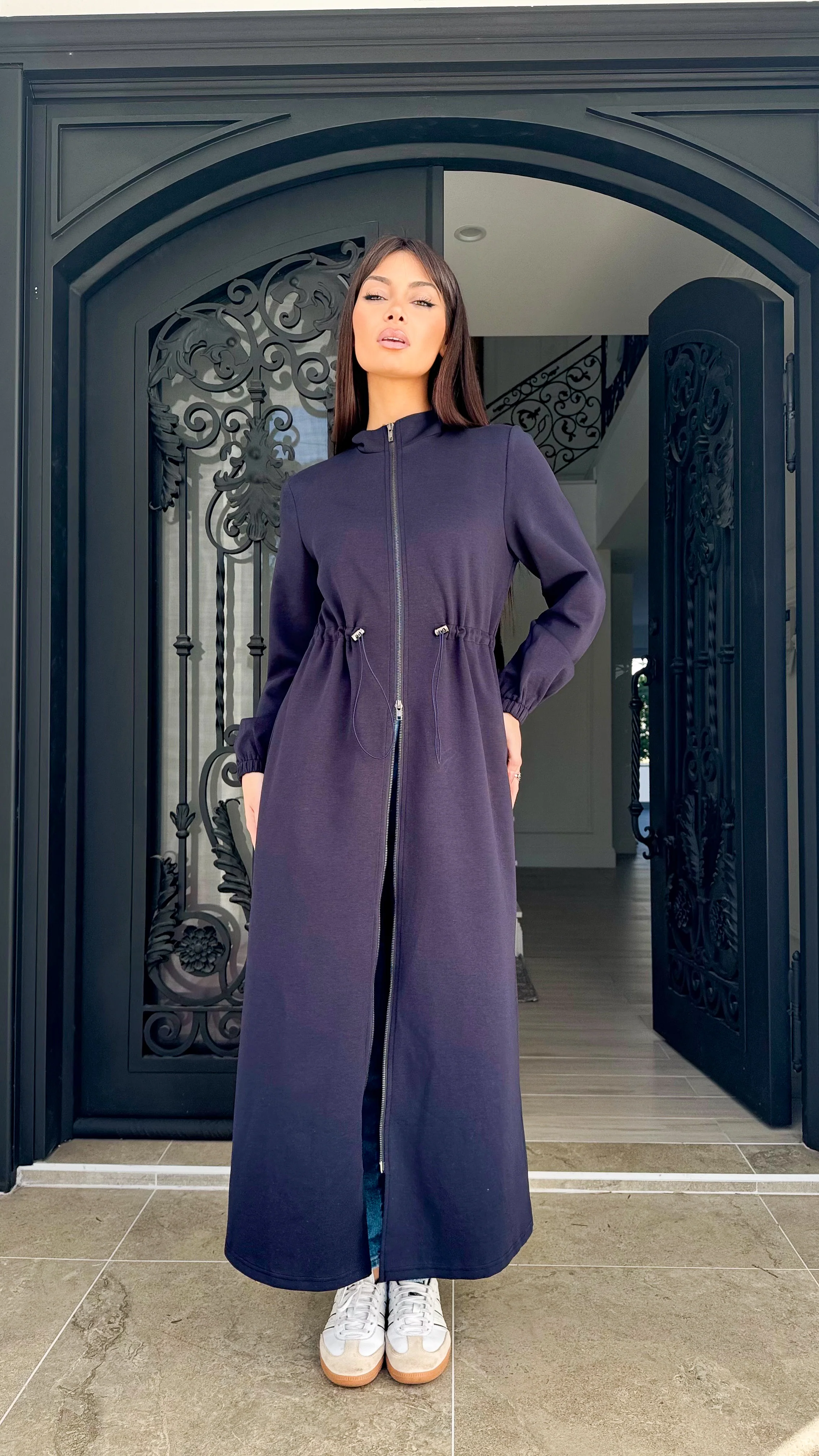 Ponte maxi zip jacket - Image 3