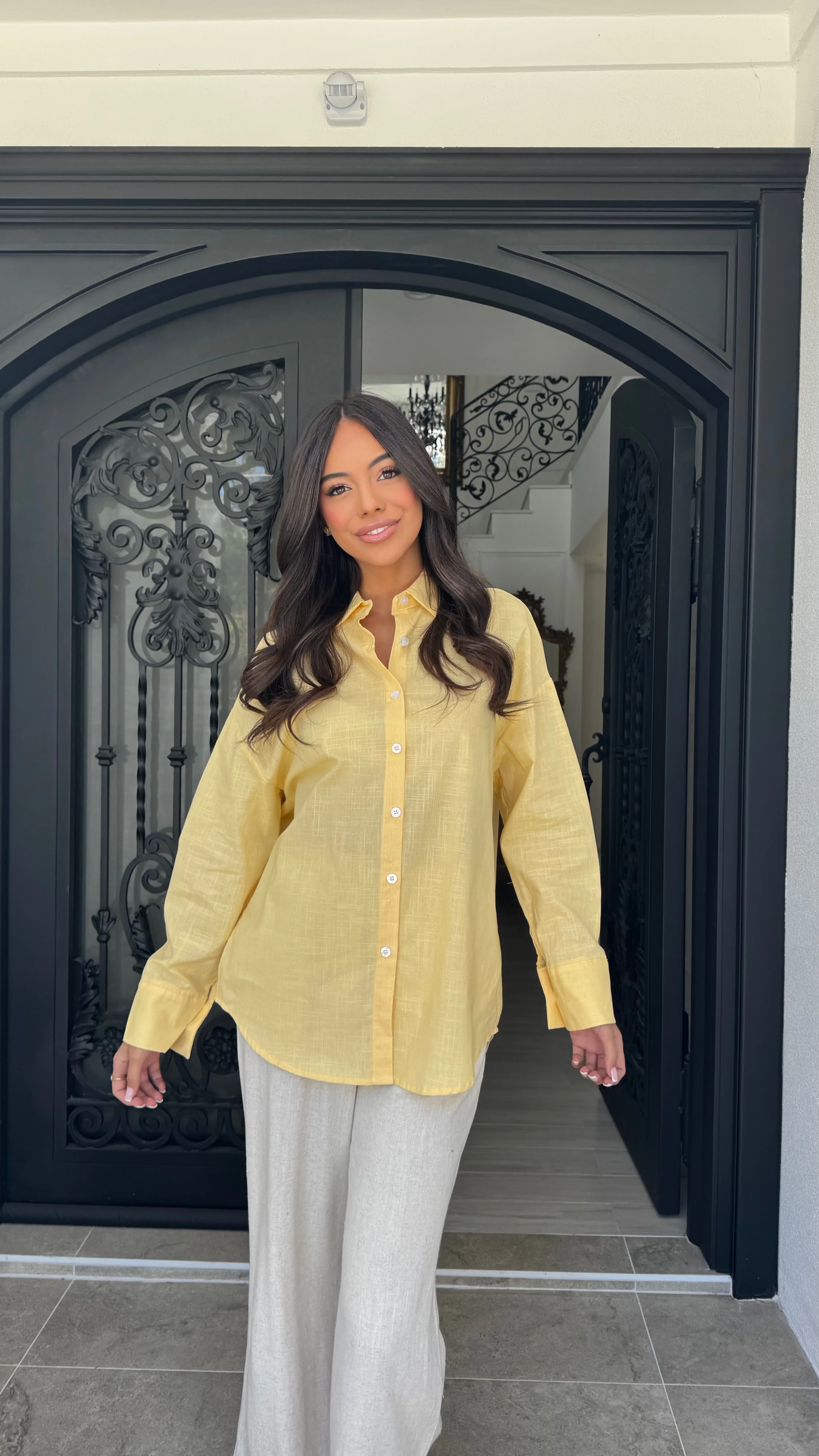 Relaxed Cotton Shirt - Image 10
