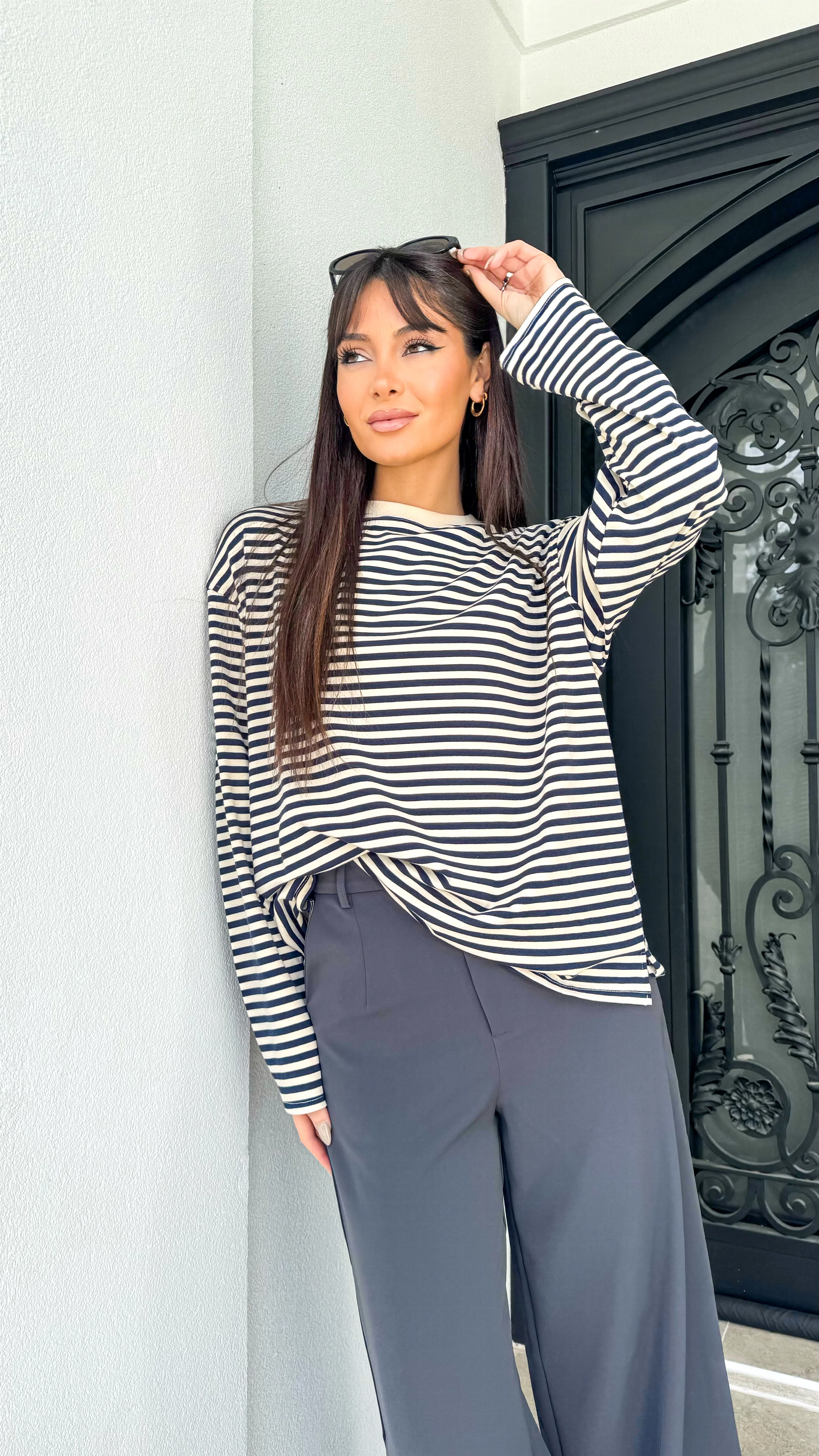 Stripe long sleeve tee - Image 5