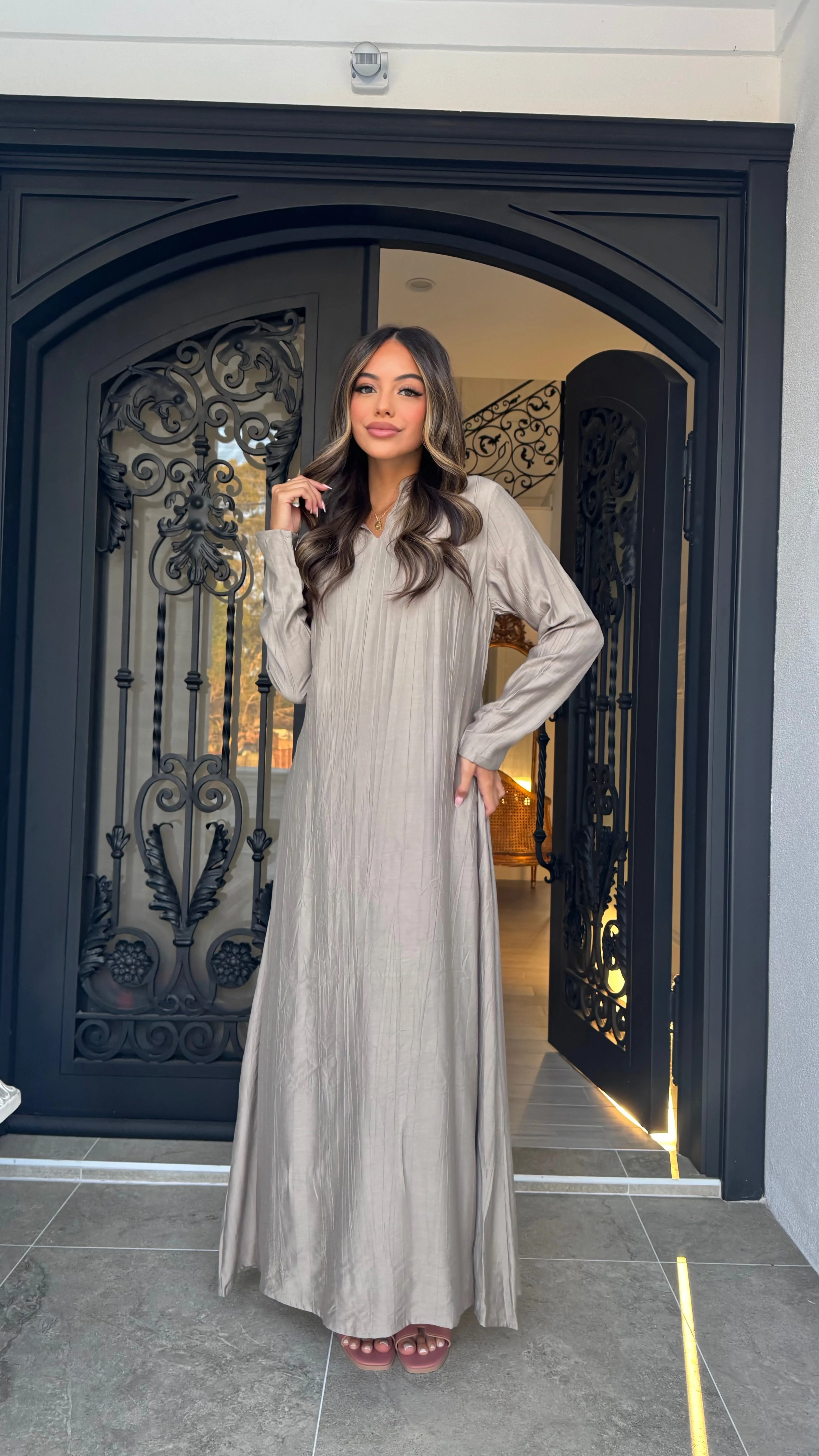 Summer Abaya Dress - Image 3