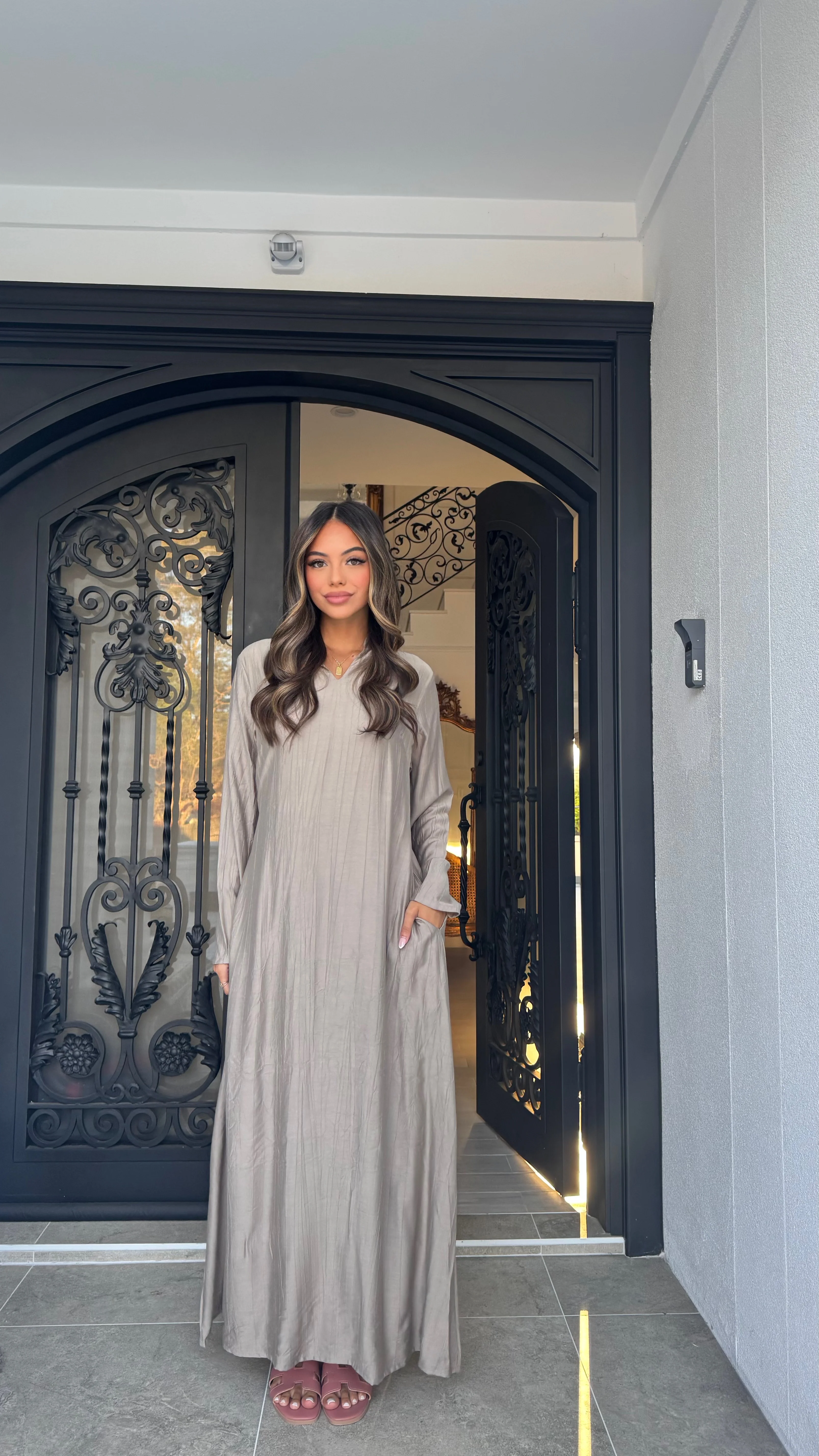 Summer Abaya Dress - Image 4