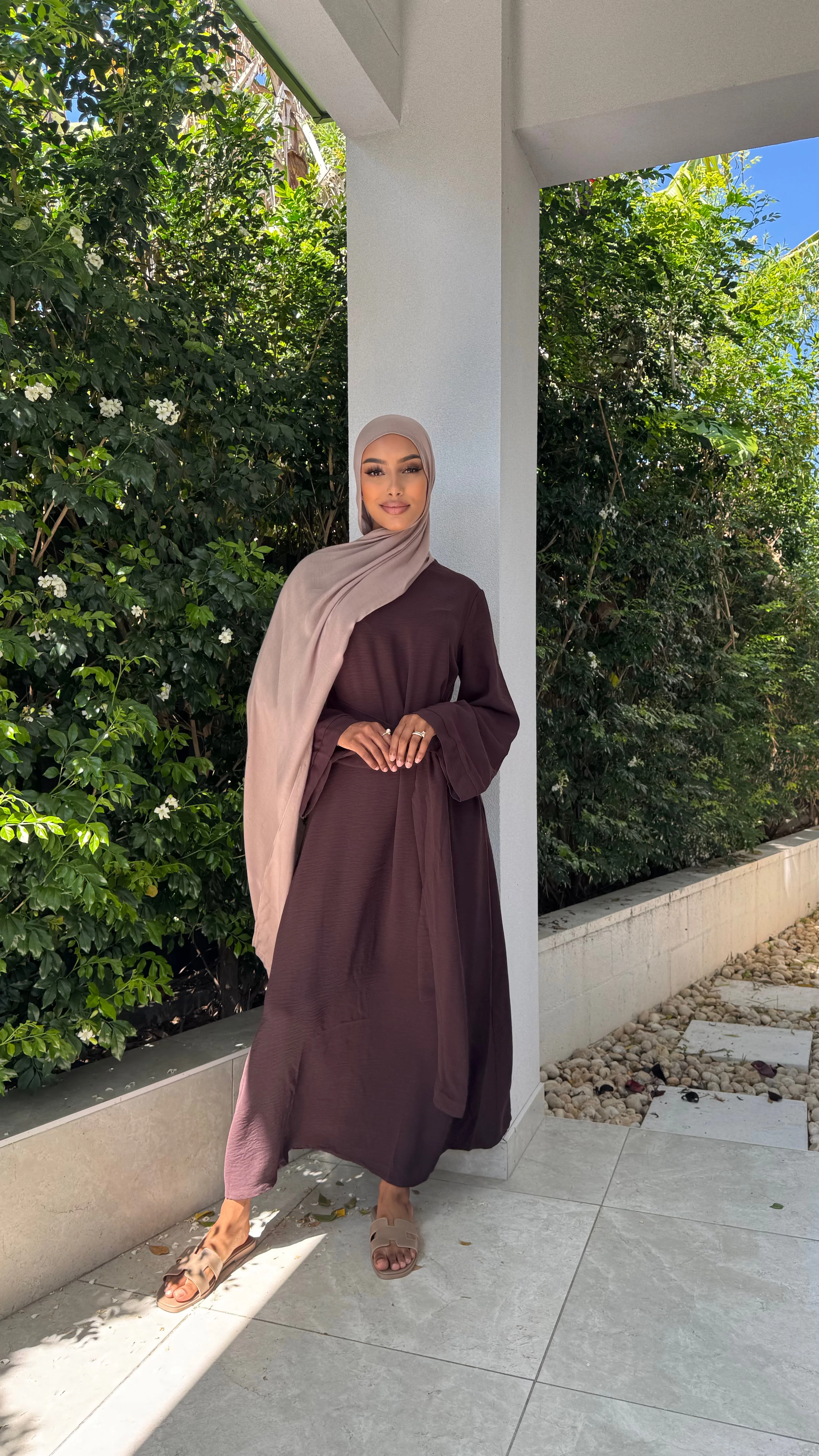 Tie front dress