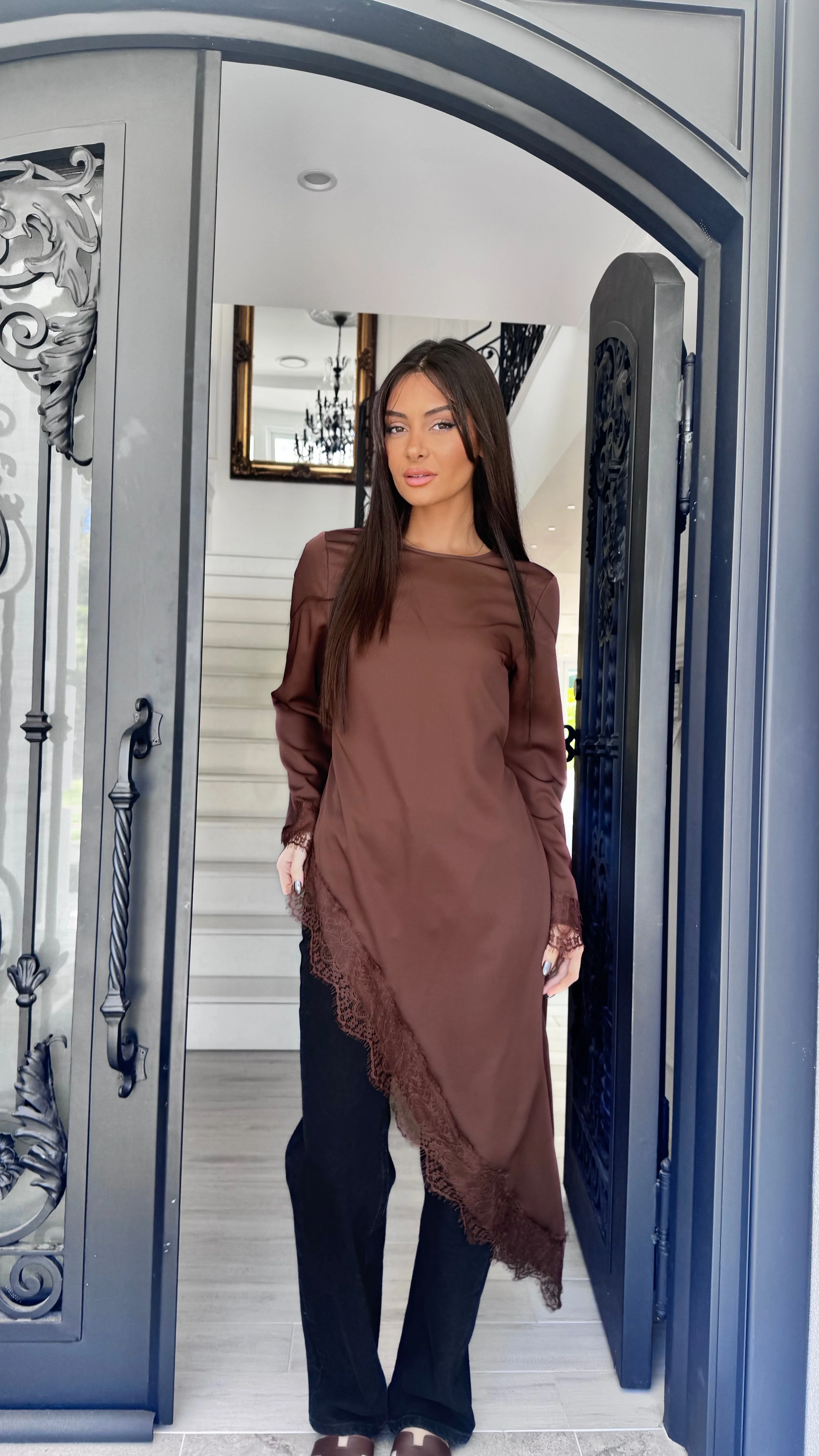 Lace Trim Top - Image 10