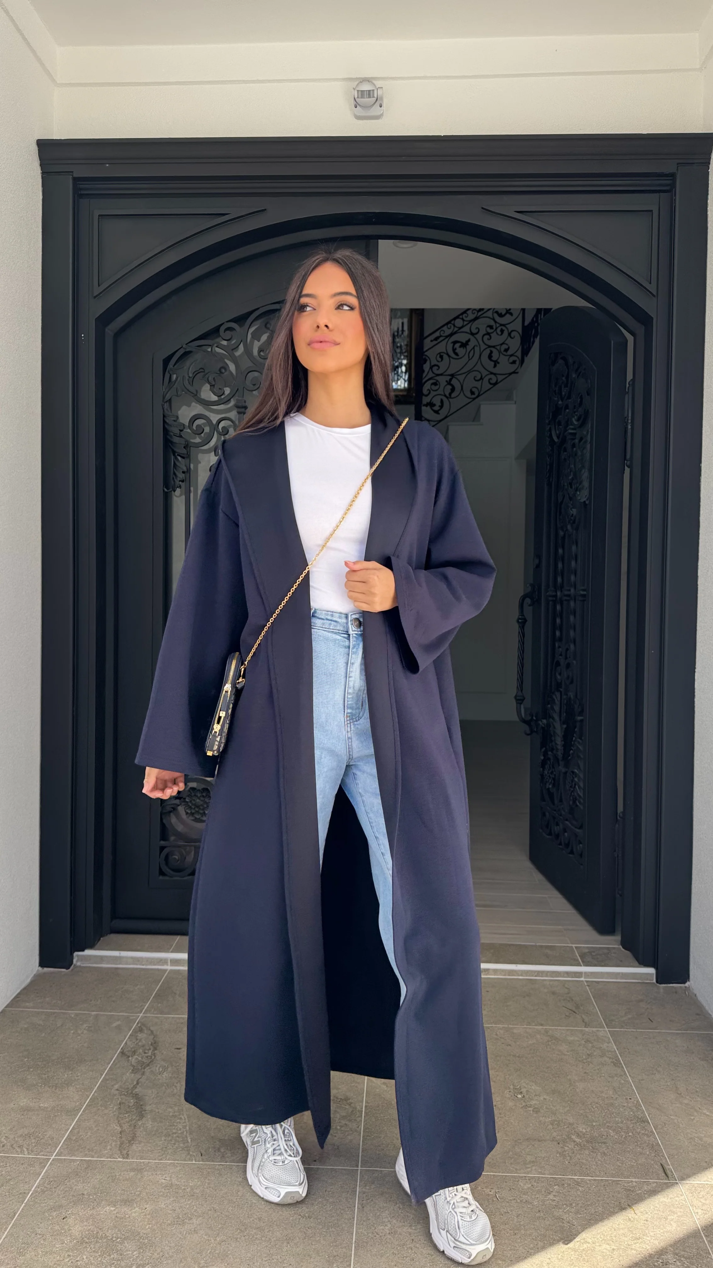 Ponte Hooded Cape - Image 2
