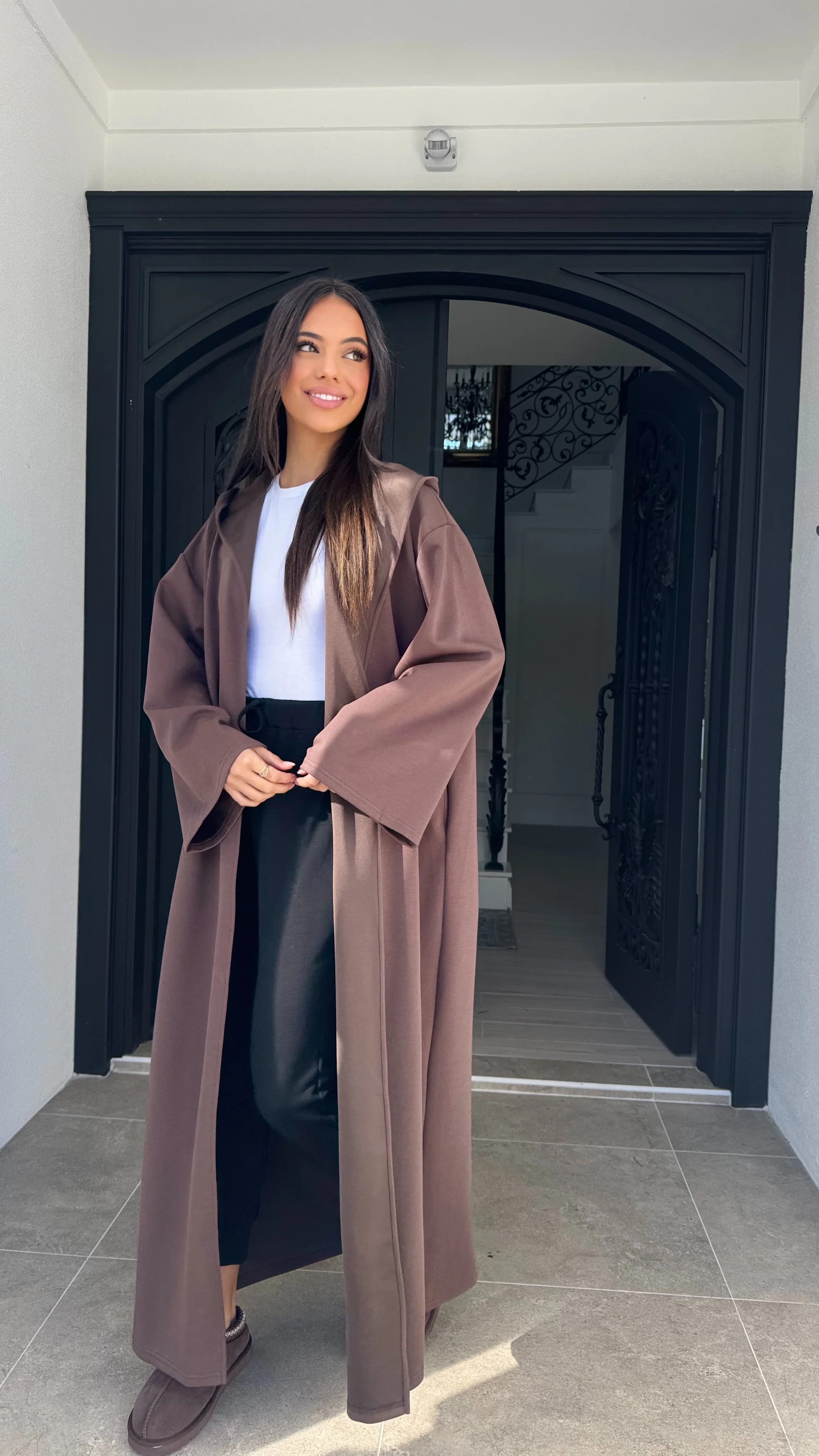 Ponte Hooded Cape - Image 5