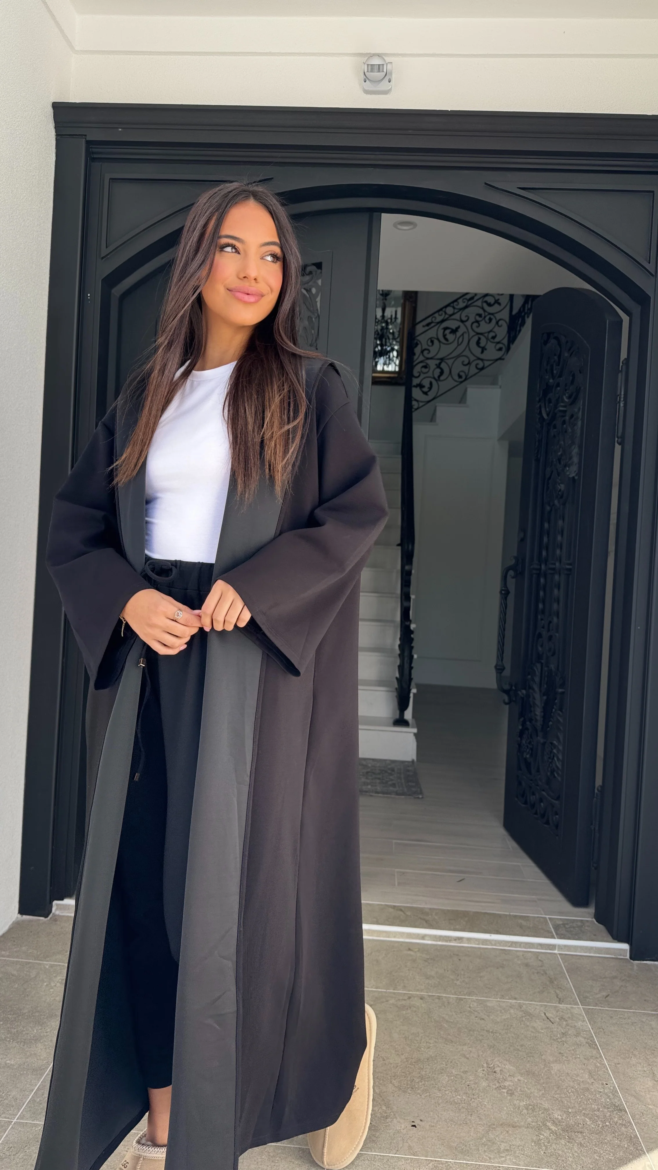 Ponte Hooded Cape - Image 7