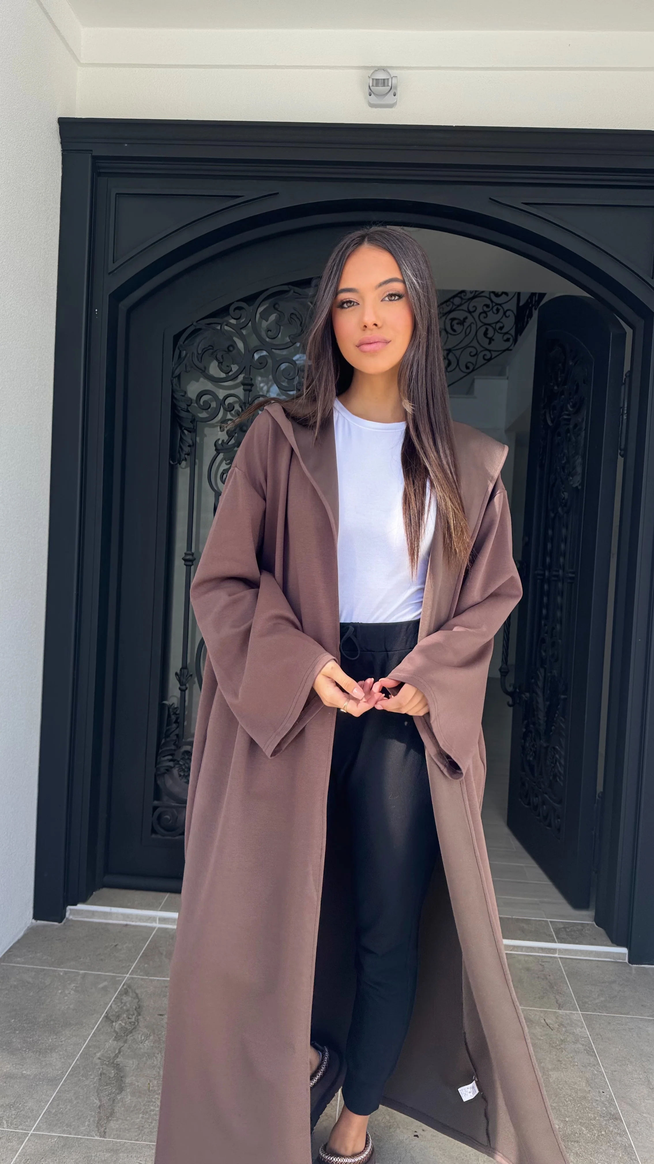 Ponte Hooded Cape - Image 8