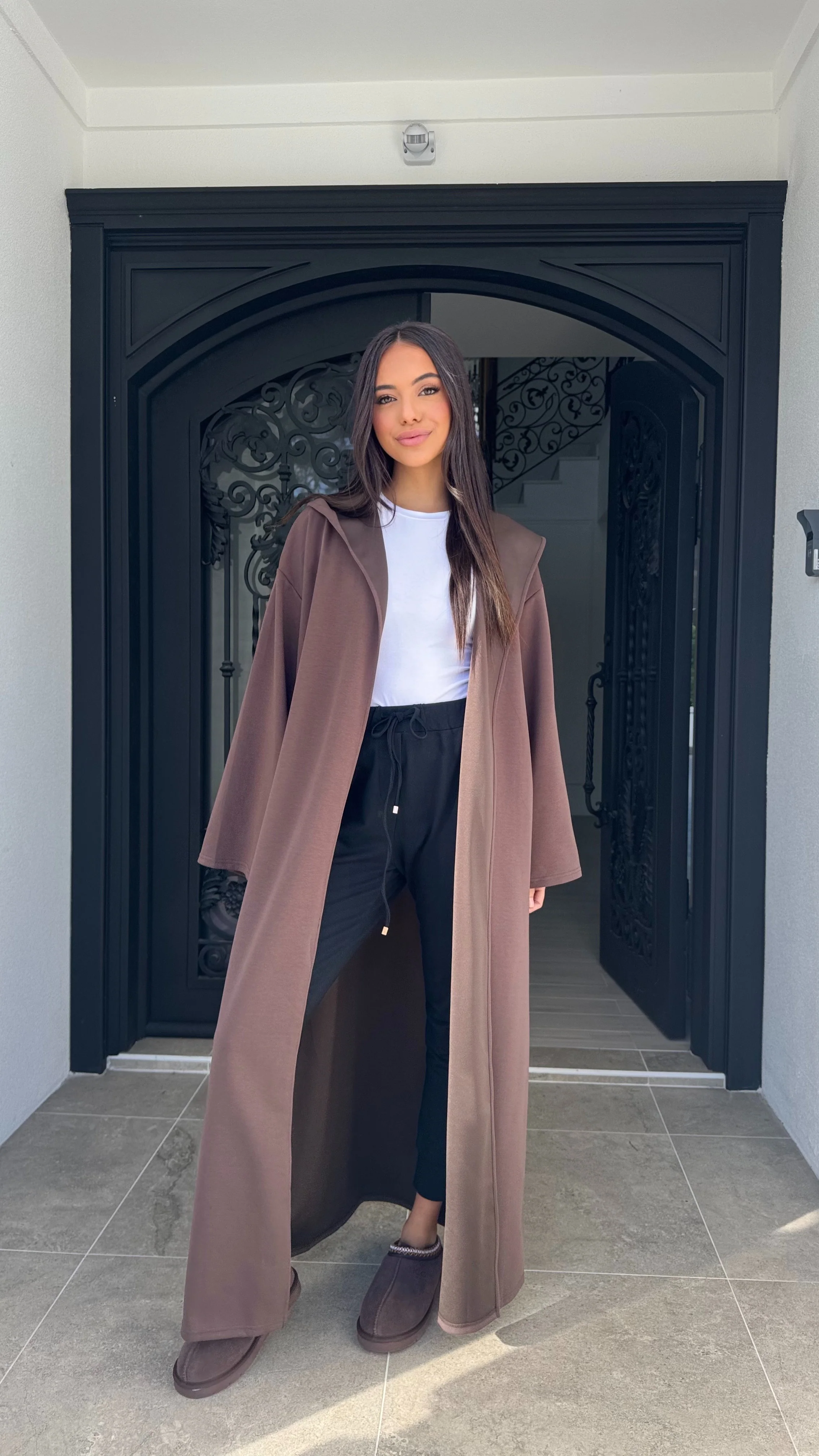 Ponte Hooded Cape - Image 9