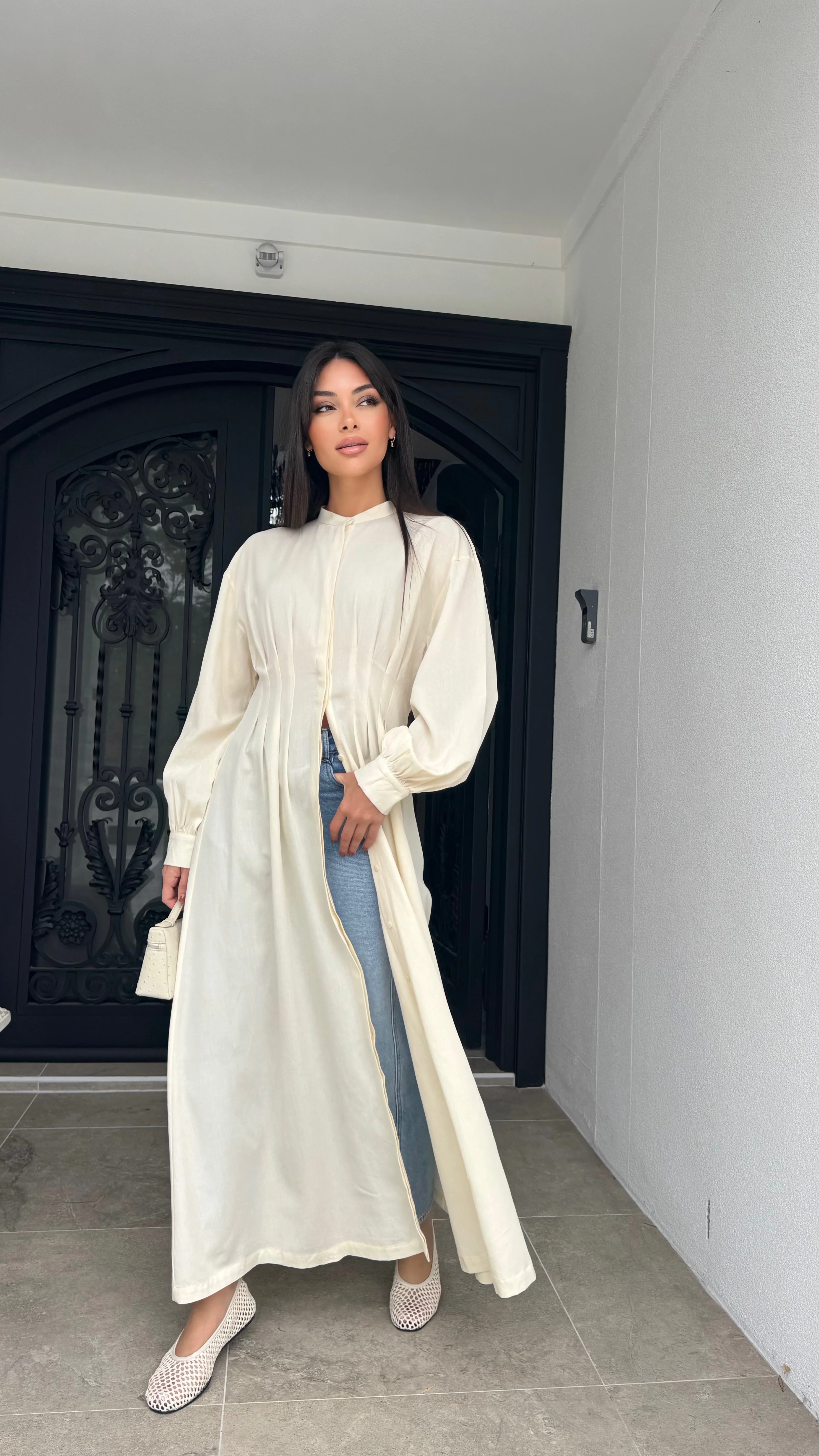 Pleat waist maxi - Image 4