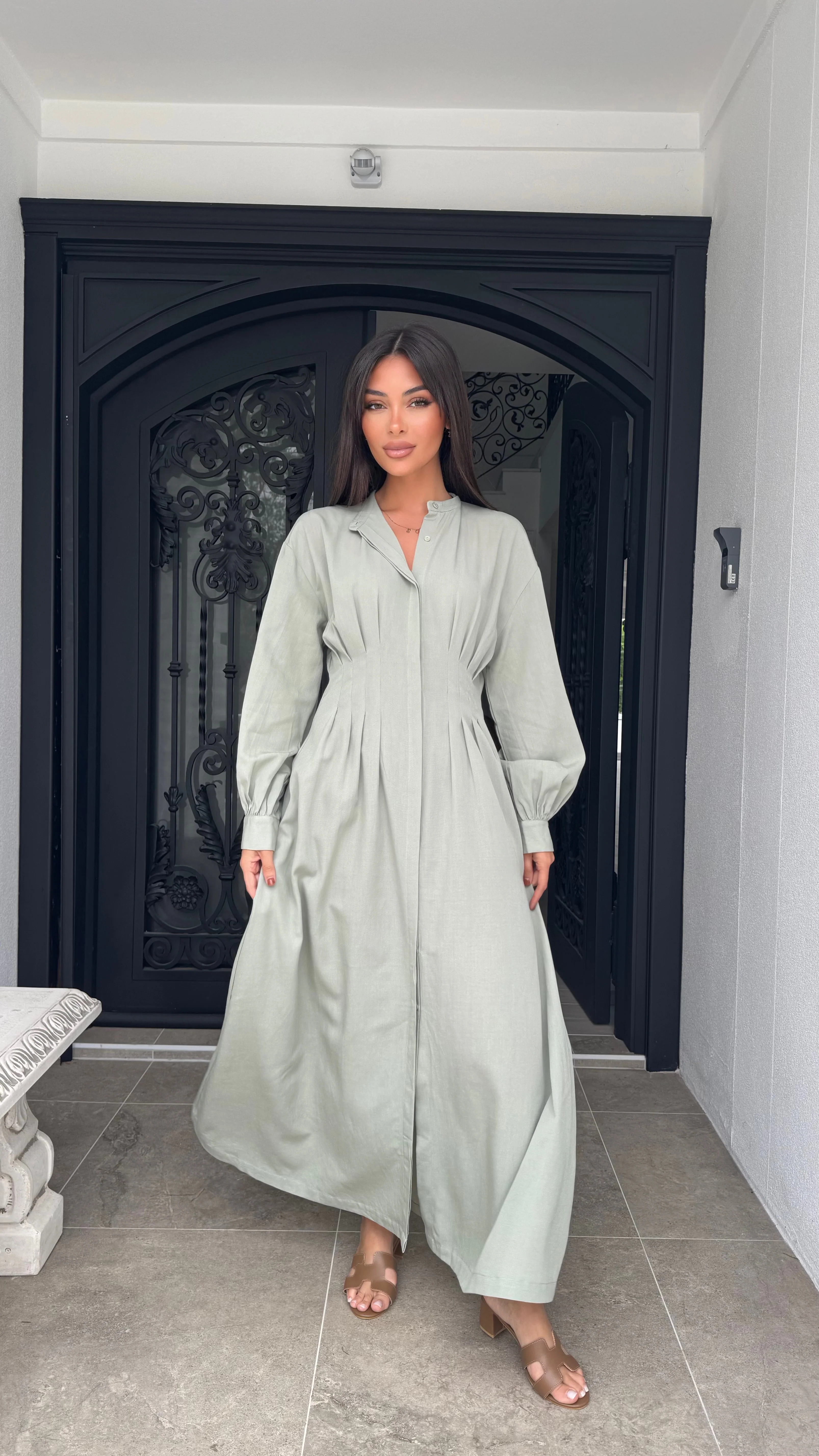 Pleat waist maxi - Image 7