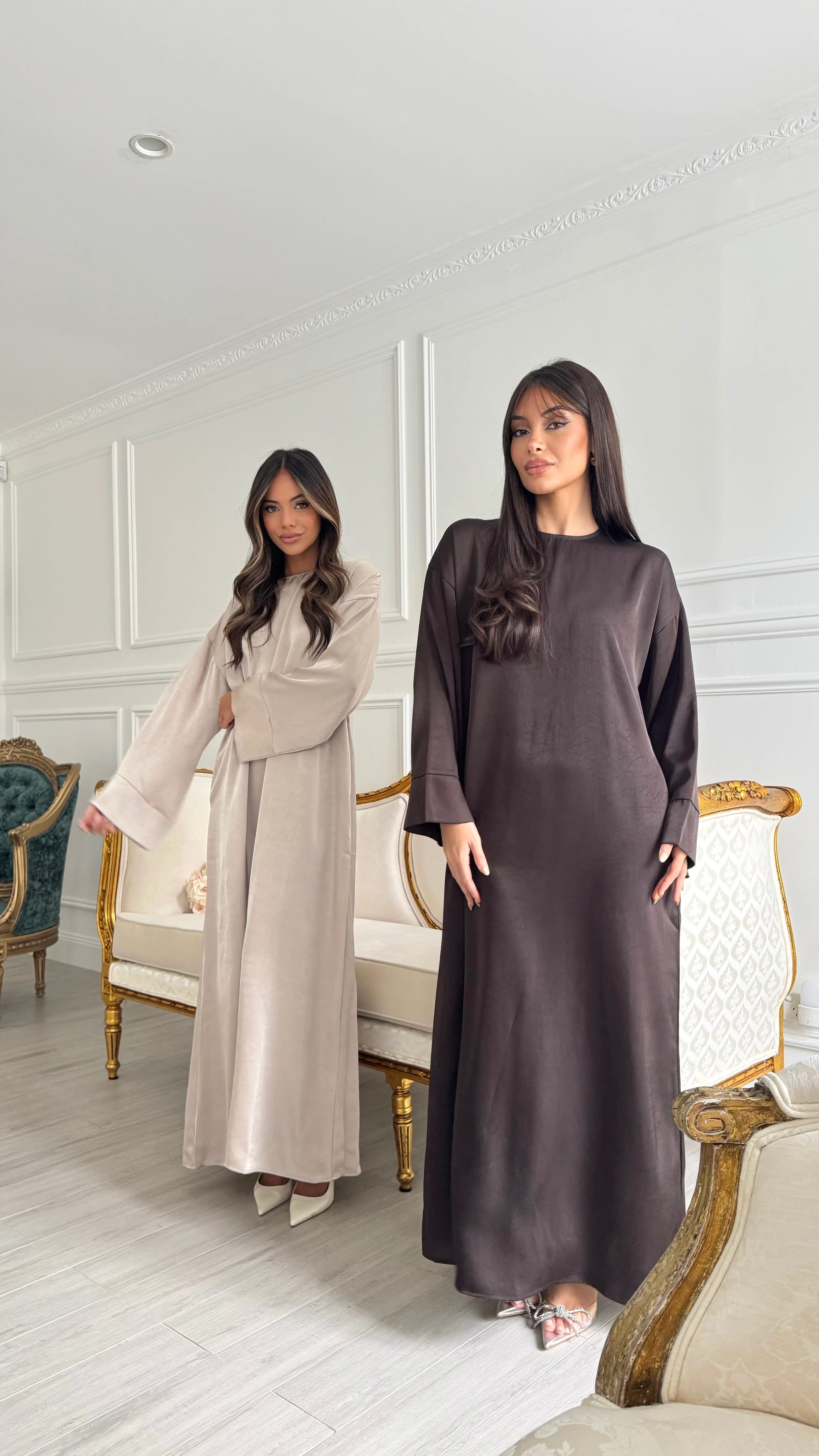 Alira Satin Abaya - Image 5