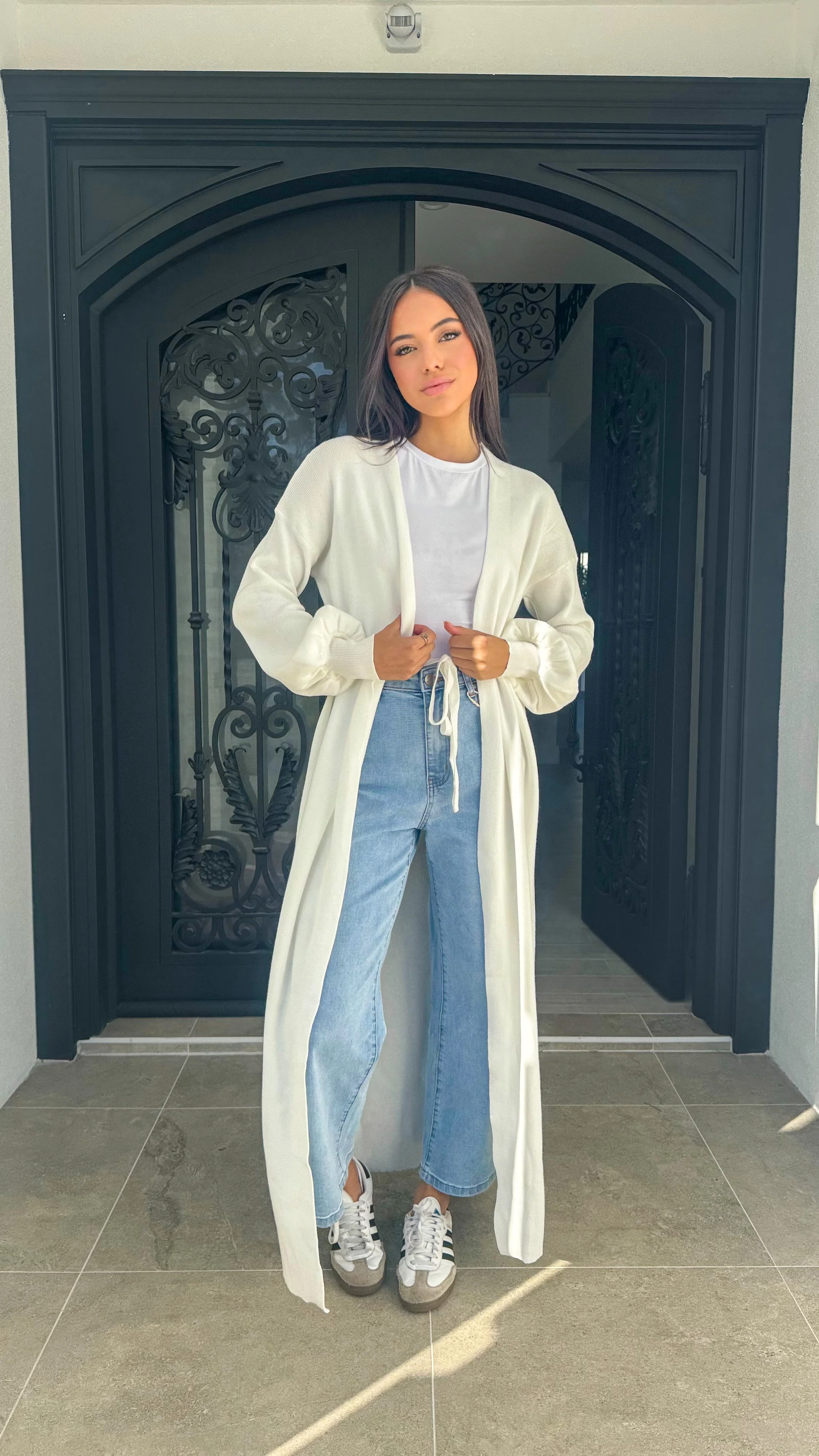 Knit tie Cape - Image 8