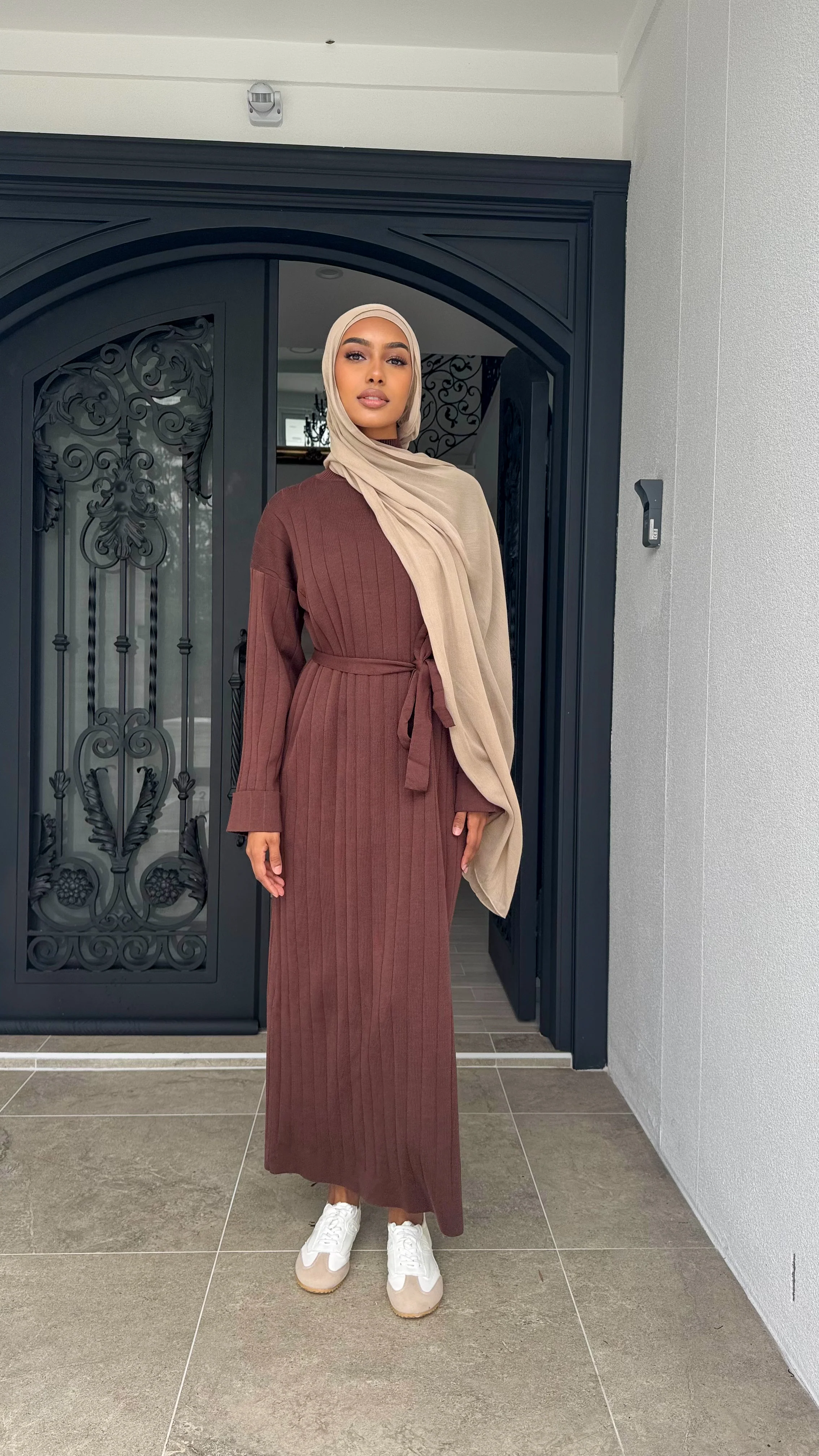Knit Sweater Dress - Image 10
