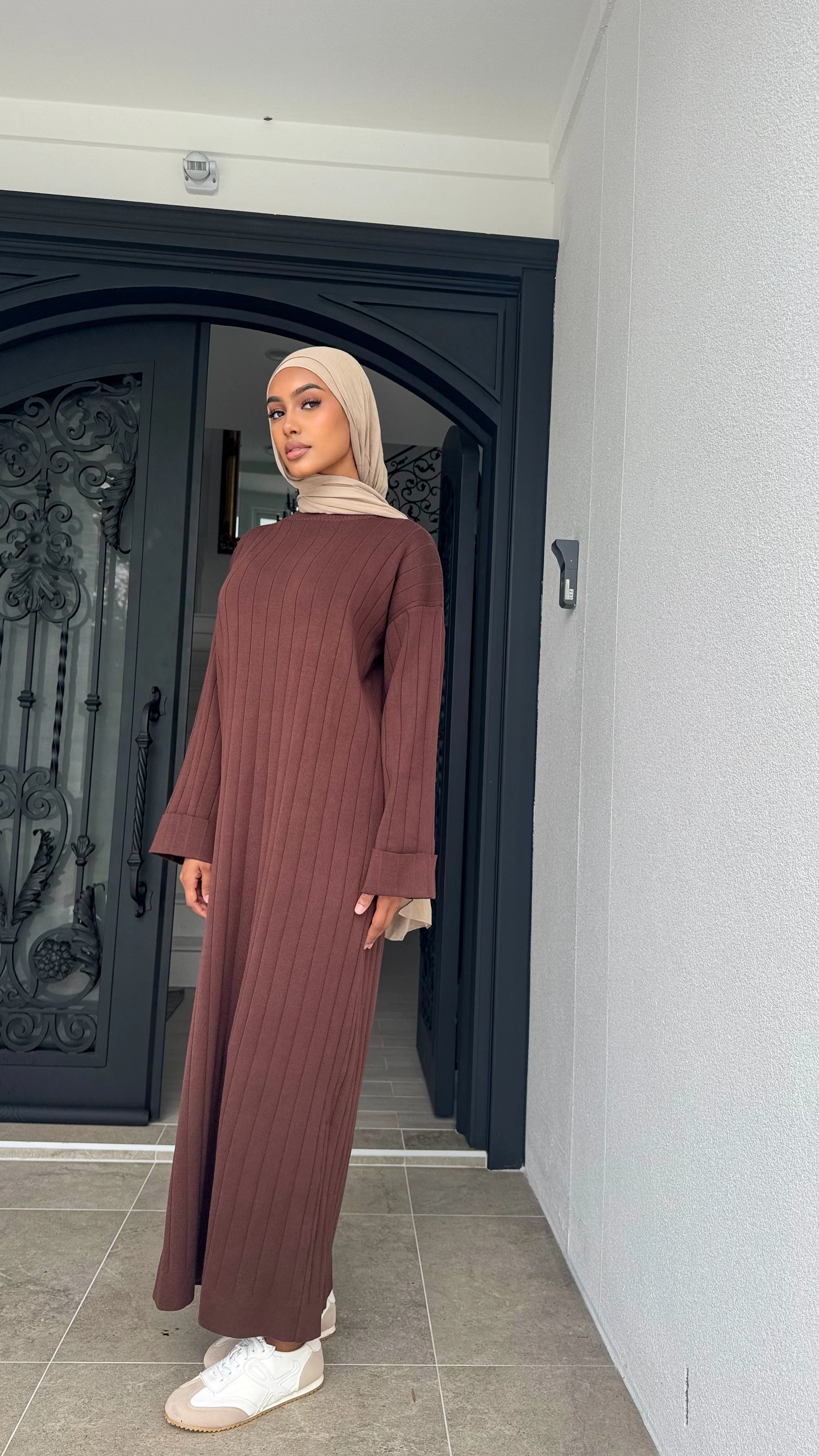 Knit Sweater Dress - Image 3
