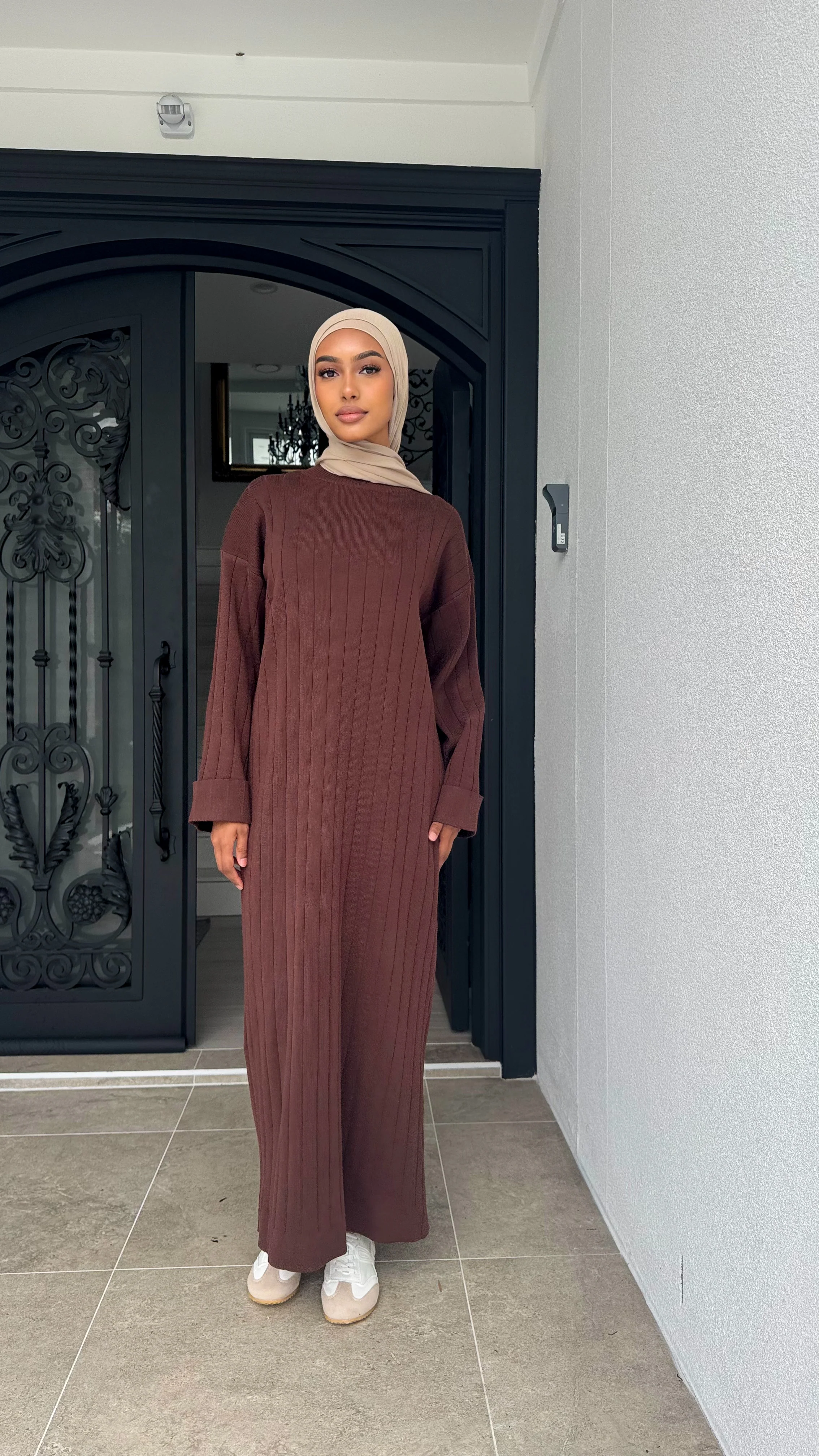 Knit Sweater Dress - Image 6