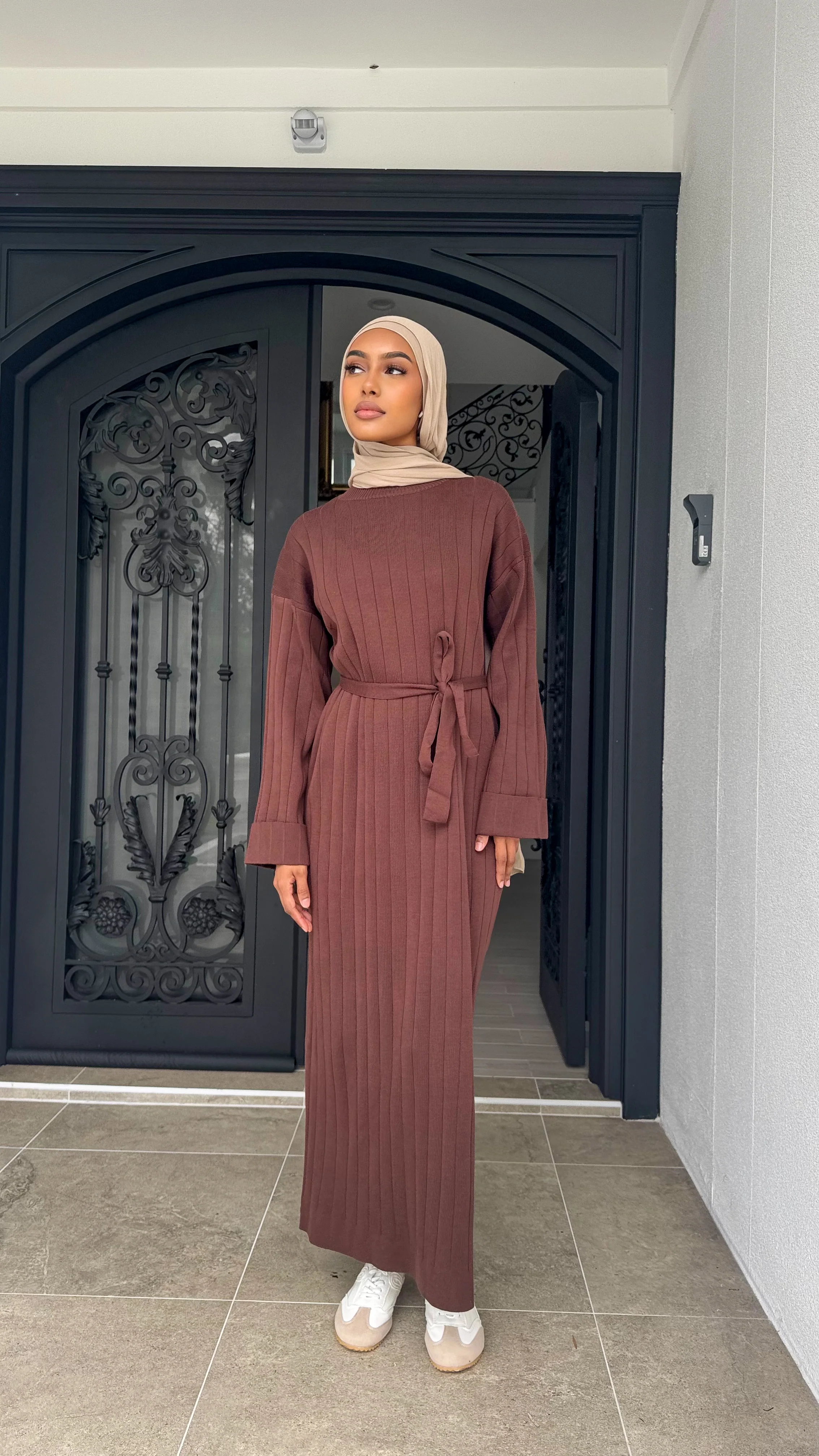 Knit Sweater Dress - Image 8